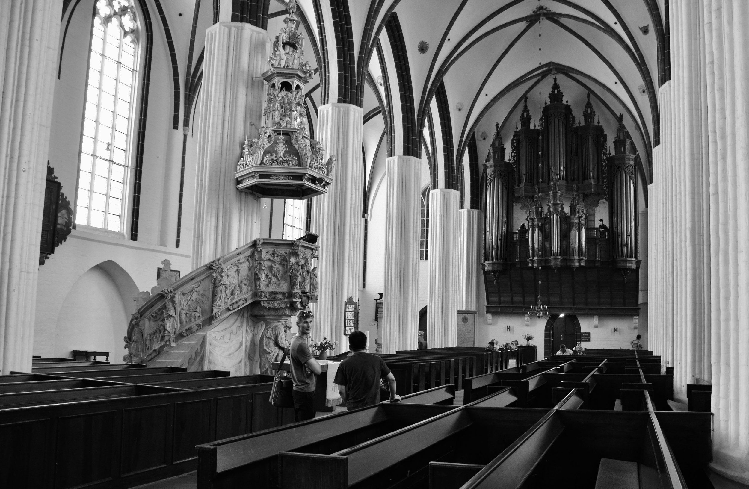 1624 Scherer Organ, St. Stephanskirche, Tangermünde.