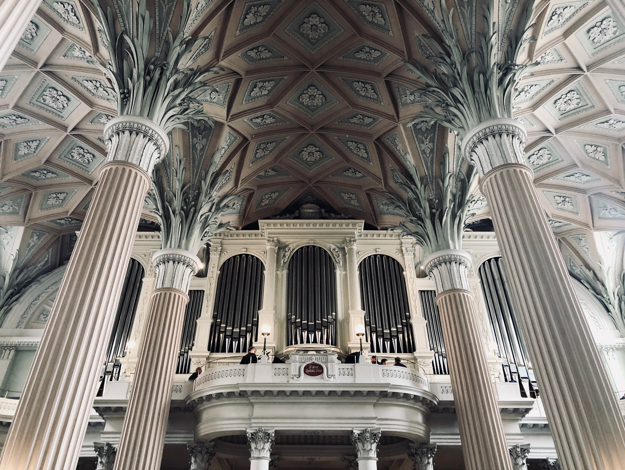 The Ladegast Organ in Nikolaikirche, Leipzig.