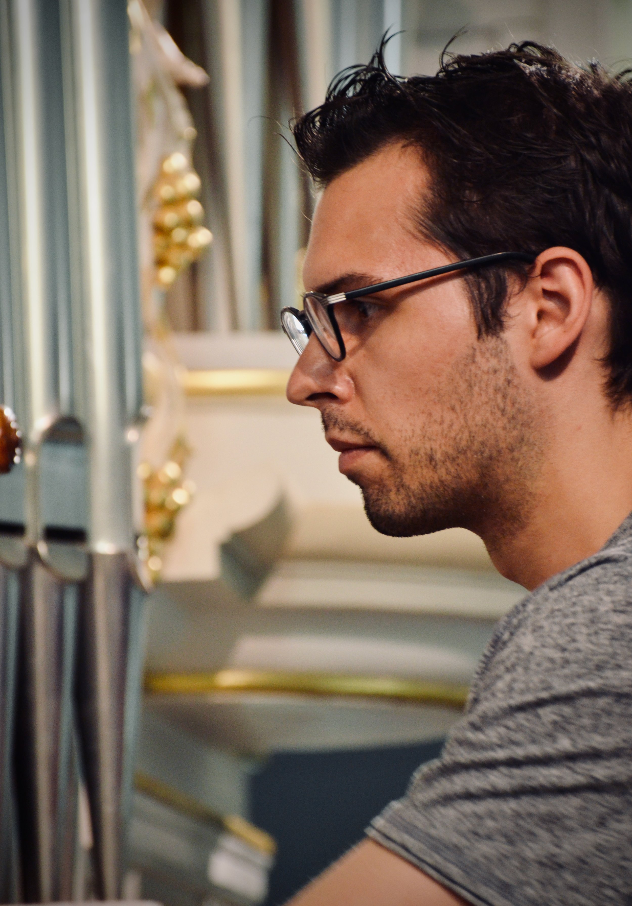 Nick Capozzoli plays the reconstructed Wender Organ (1703/2000) in Bachkirche, Arnstadt.
