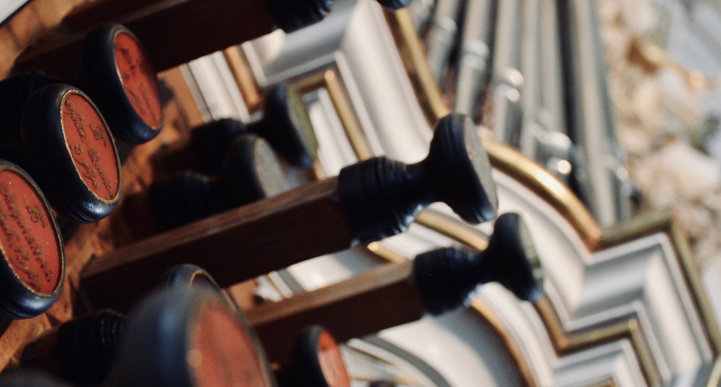 Detail, 1730 Trost Organ, Stadtkirche, Waltershausen.