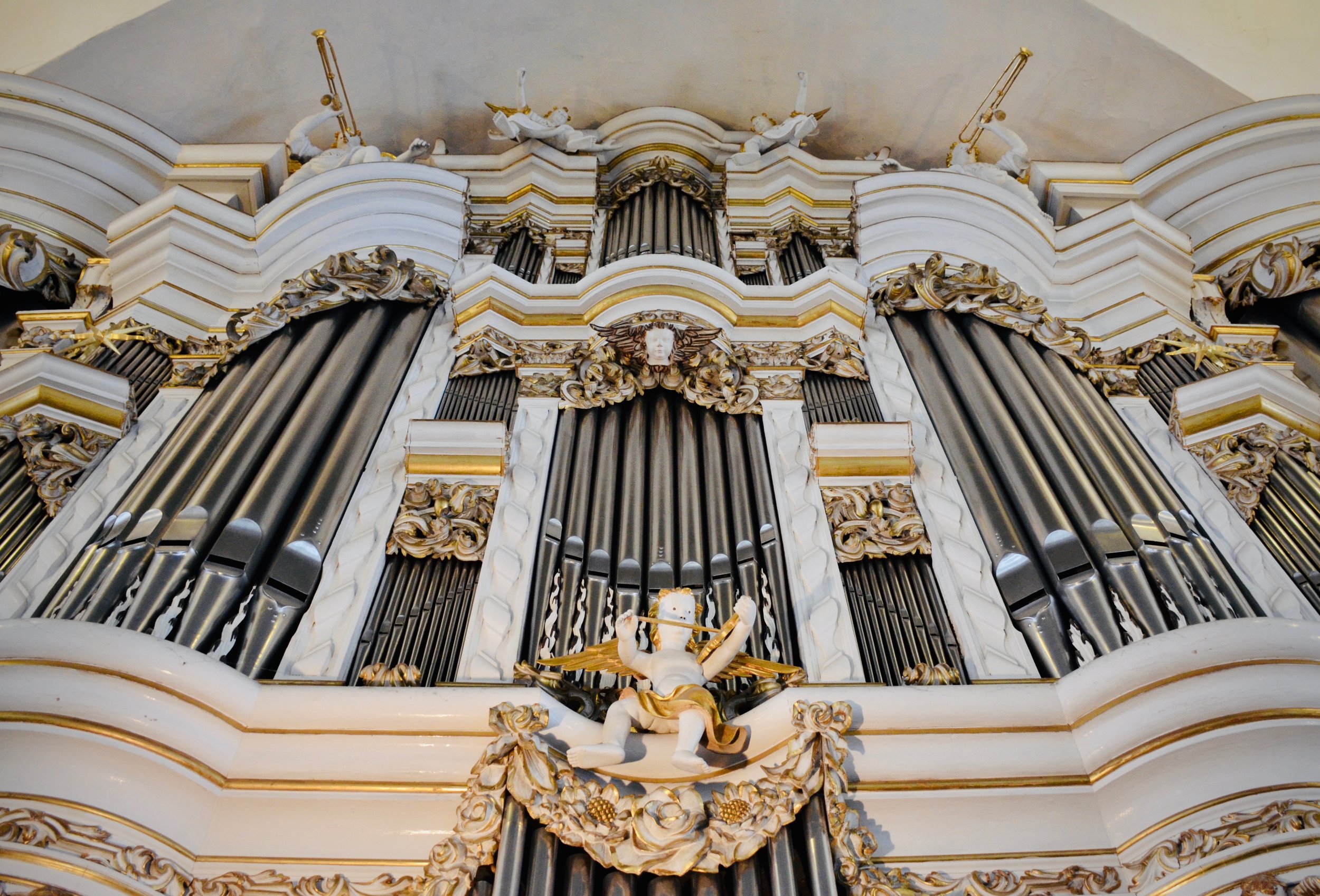 1730 Trost Organ, Stadtkirche, Waltershausen.