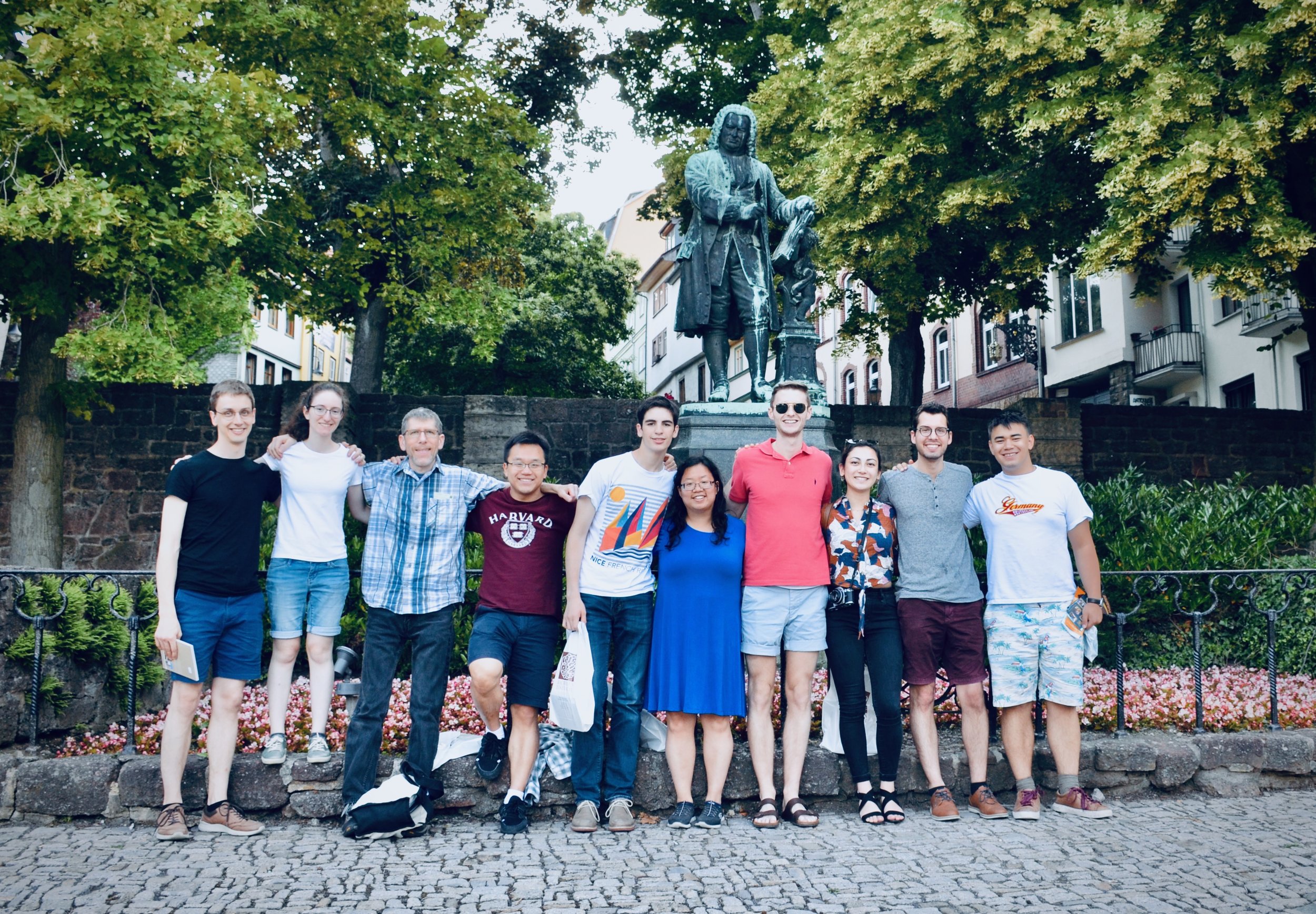 Members of Boston Organ Studio visit the Bachhaus Museum, Eisenach.
