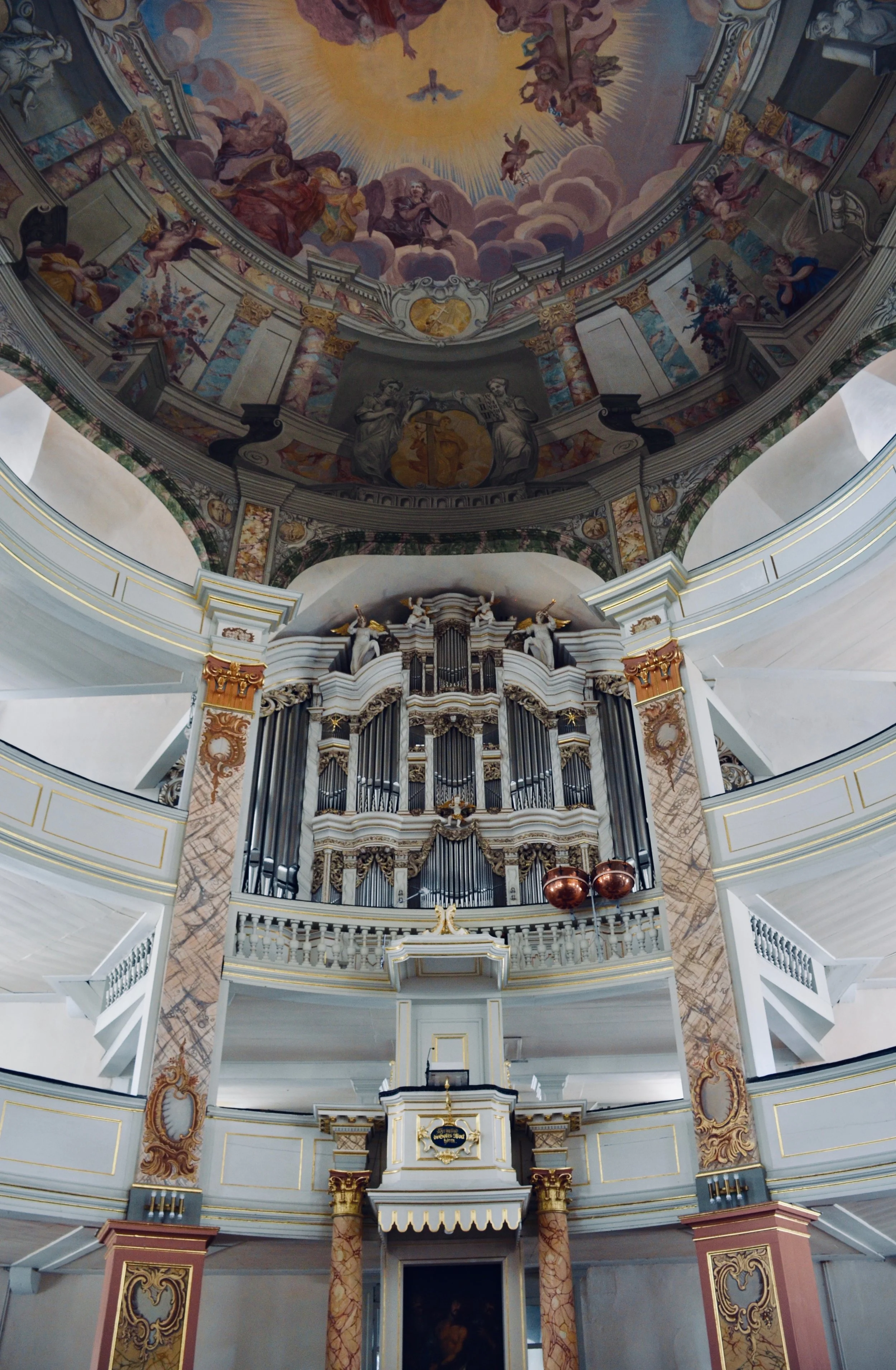 1730 Trost Organ, Stadtkirche, Waltershausen.