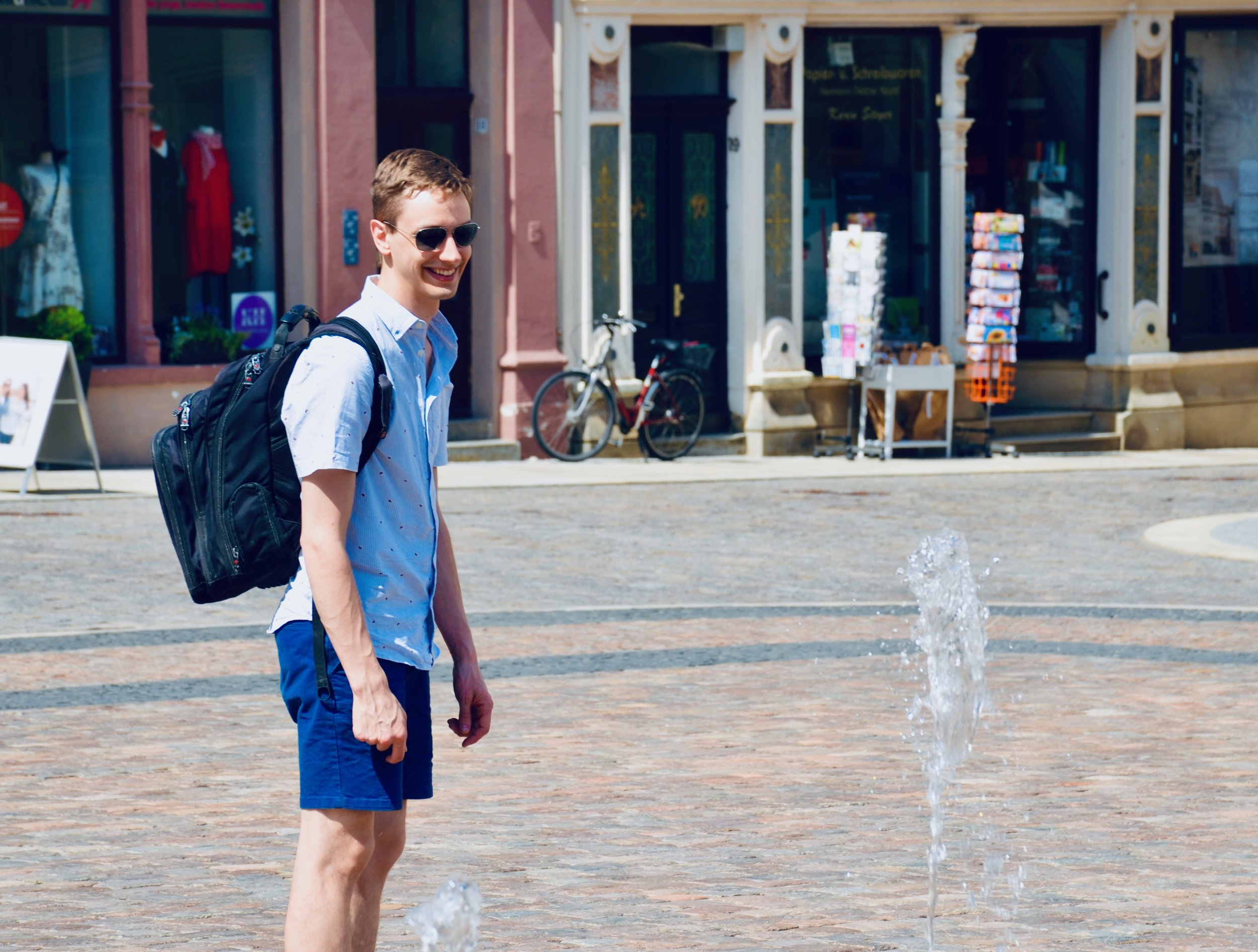 Alex Ross in Freiberg.