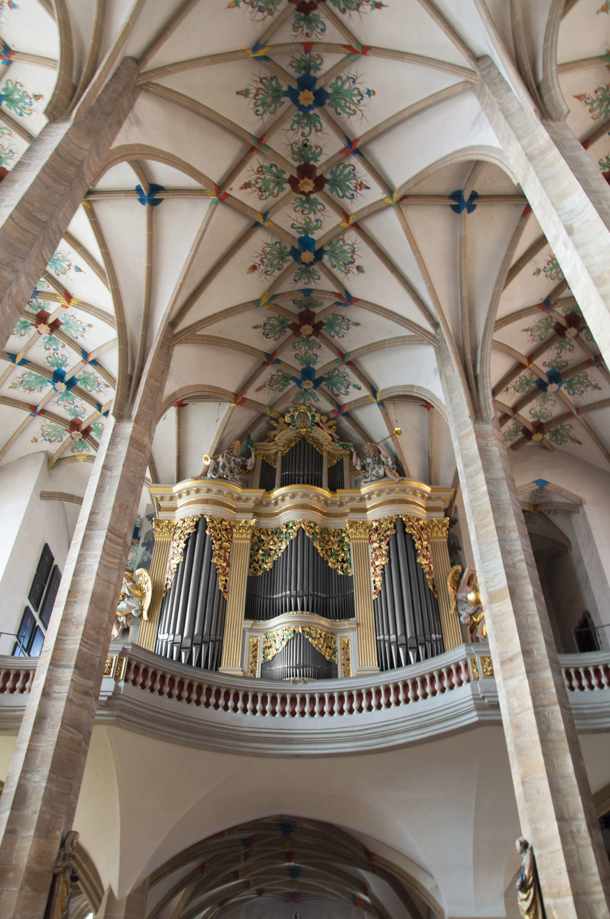 1714 Gottfried Silbermann organ in Freiberg Dom.