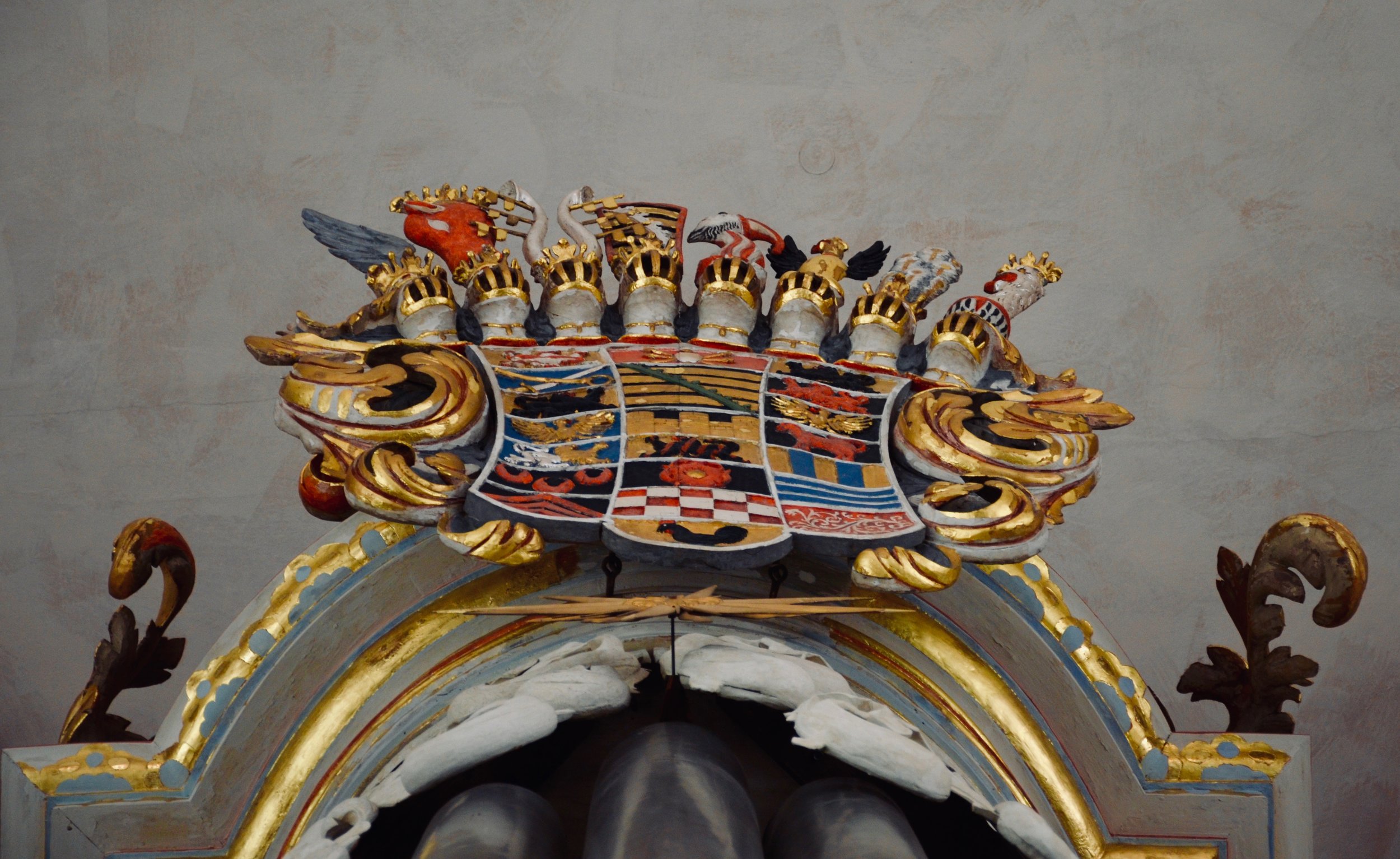  1746 Hildebrandt Organ, Stadtkirche St. Wenzel, Naumburg. 