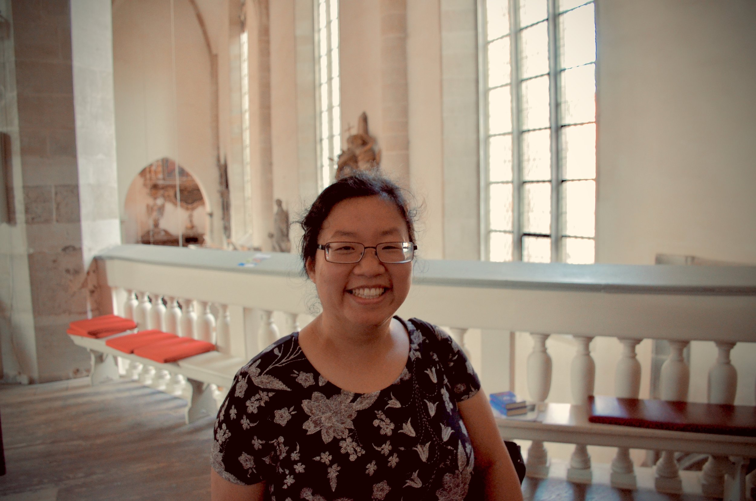  Jennifer Hsiao at Merseburg Dom.  