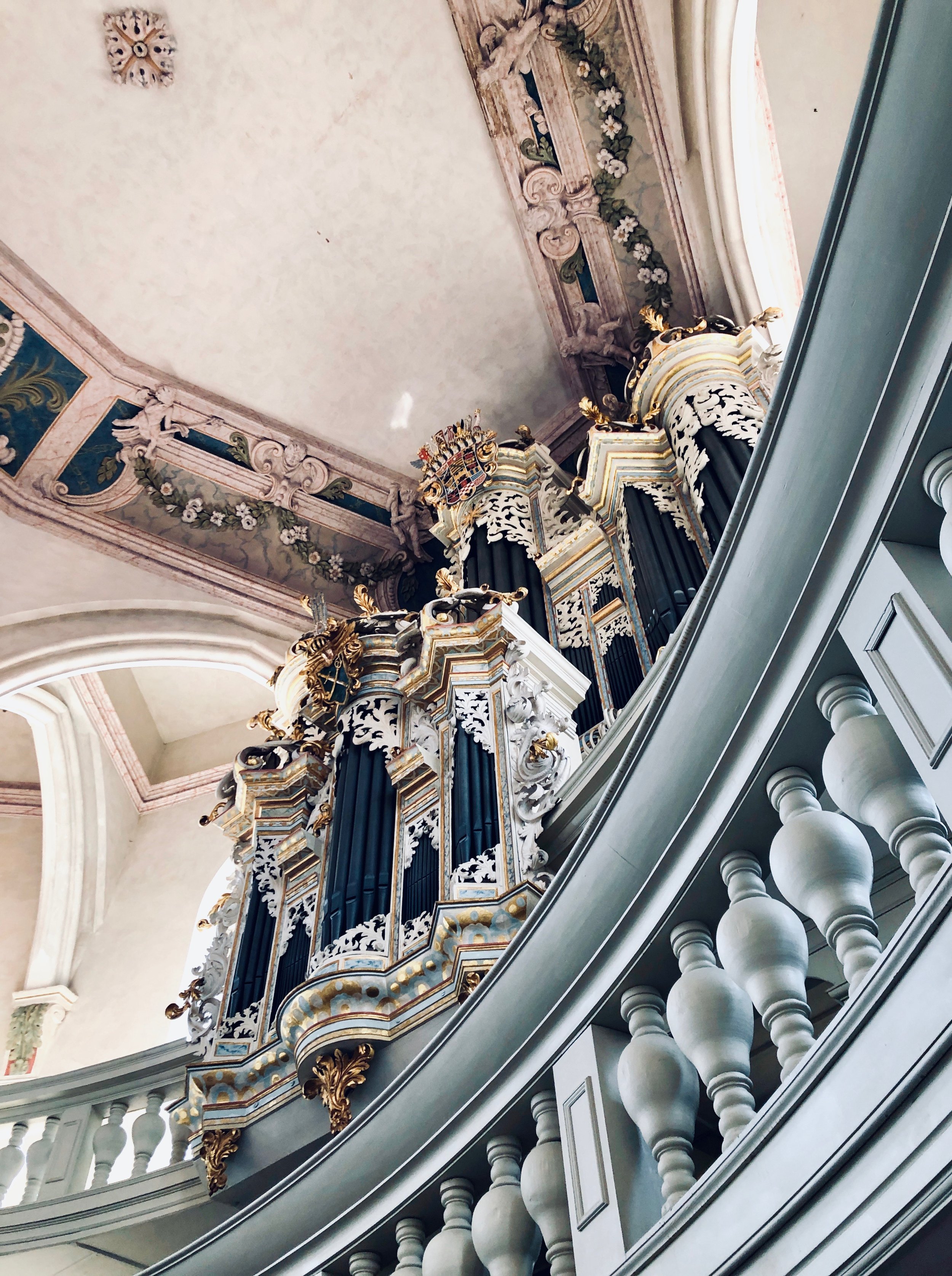 1746 Hildebrandt Organ, Stadtkirche St. Wenzel, Naumburg.