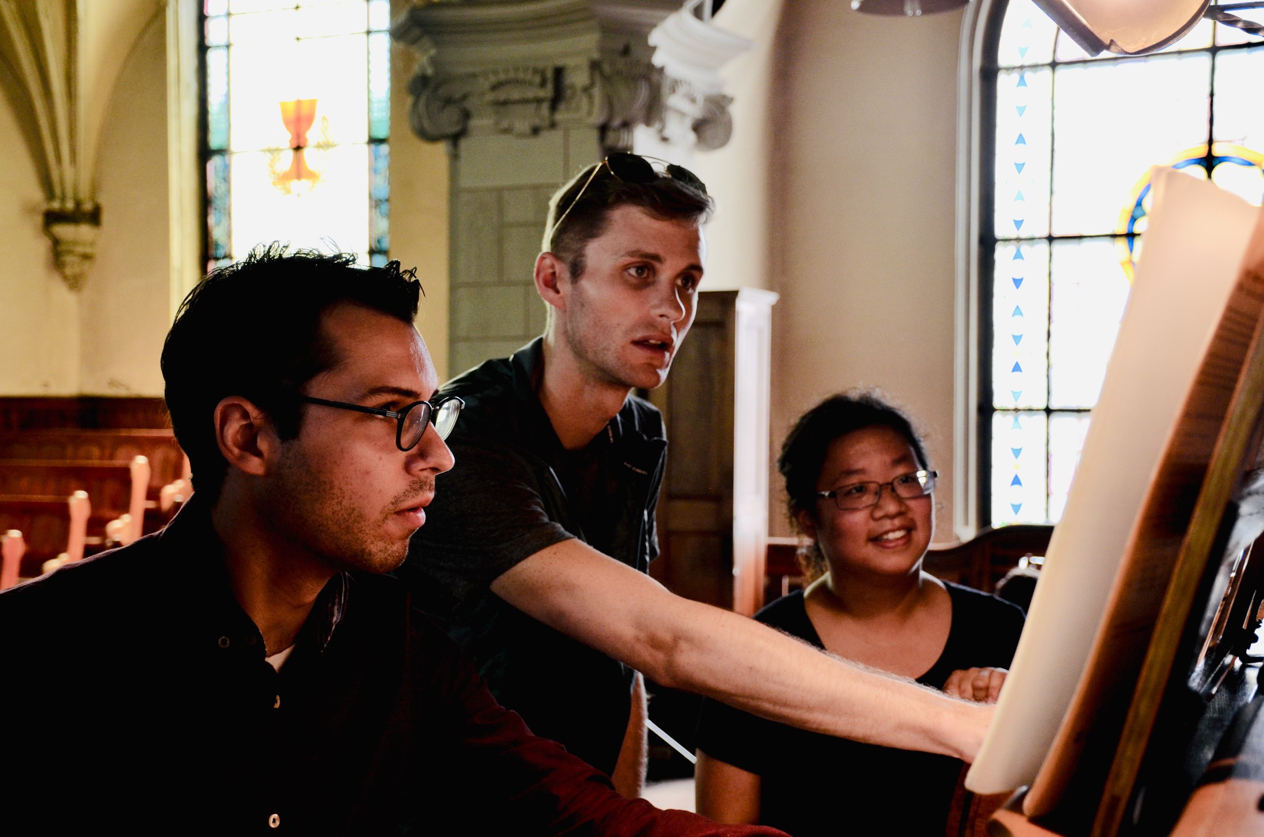 Nick Capozzoli, Evan Currie & Jennifer Hsiao, 1904 Sauer Organ, Michaeliskirche, Leipzig