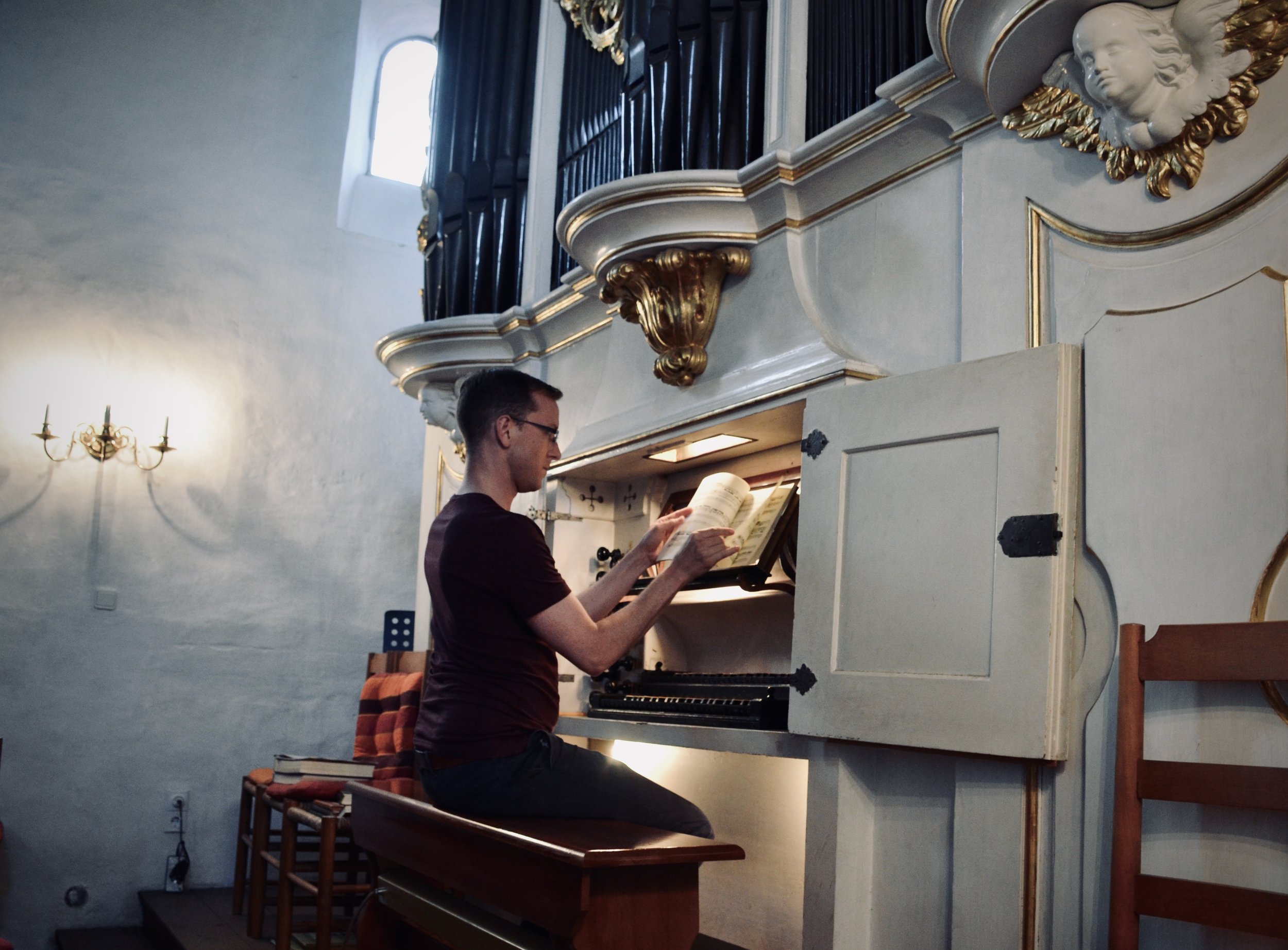 Christian Lane plays the 1722 Gottfried Silbermann Organ, Killianskirche, Bad Lausick