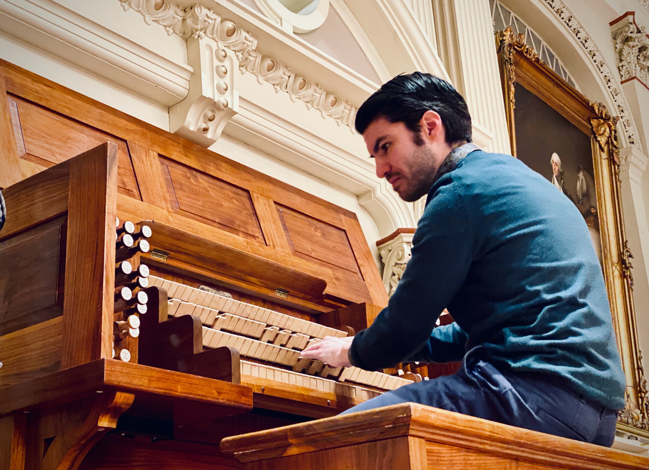 Brandon Santini plays the 1864 Hook Organ, Mechanics Hall, Worcester, Mass. 