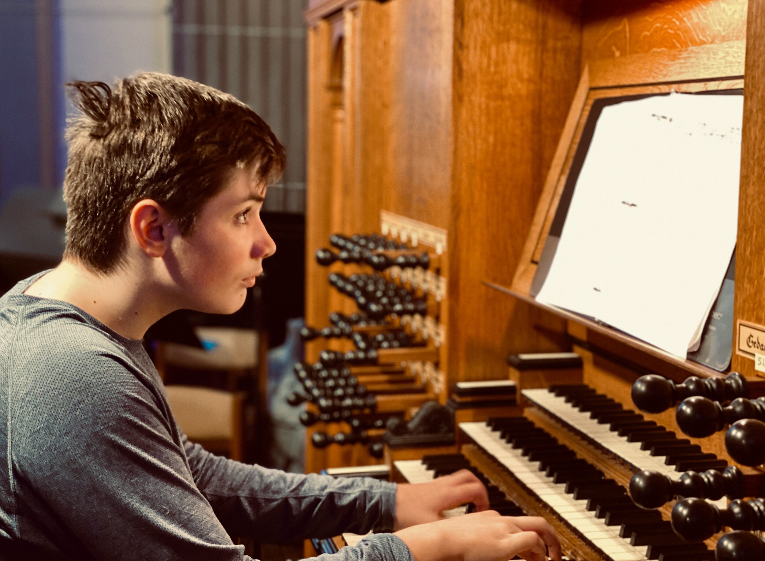 Andrew Byers plays the 1985 Taylor &amp; Boody Organ, St Joseph Chapel, College of the Holy Cross, Worcester, Mass. 