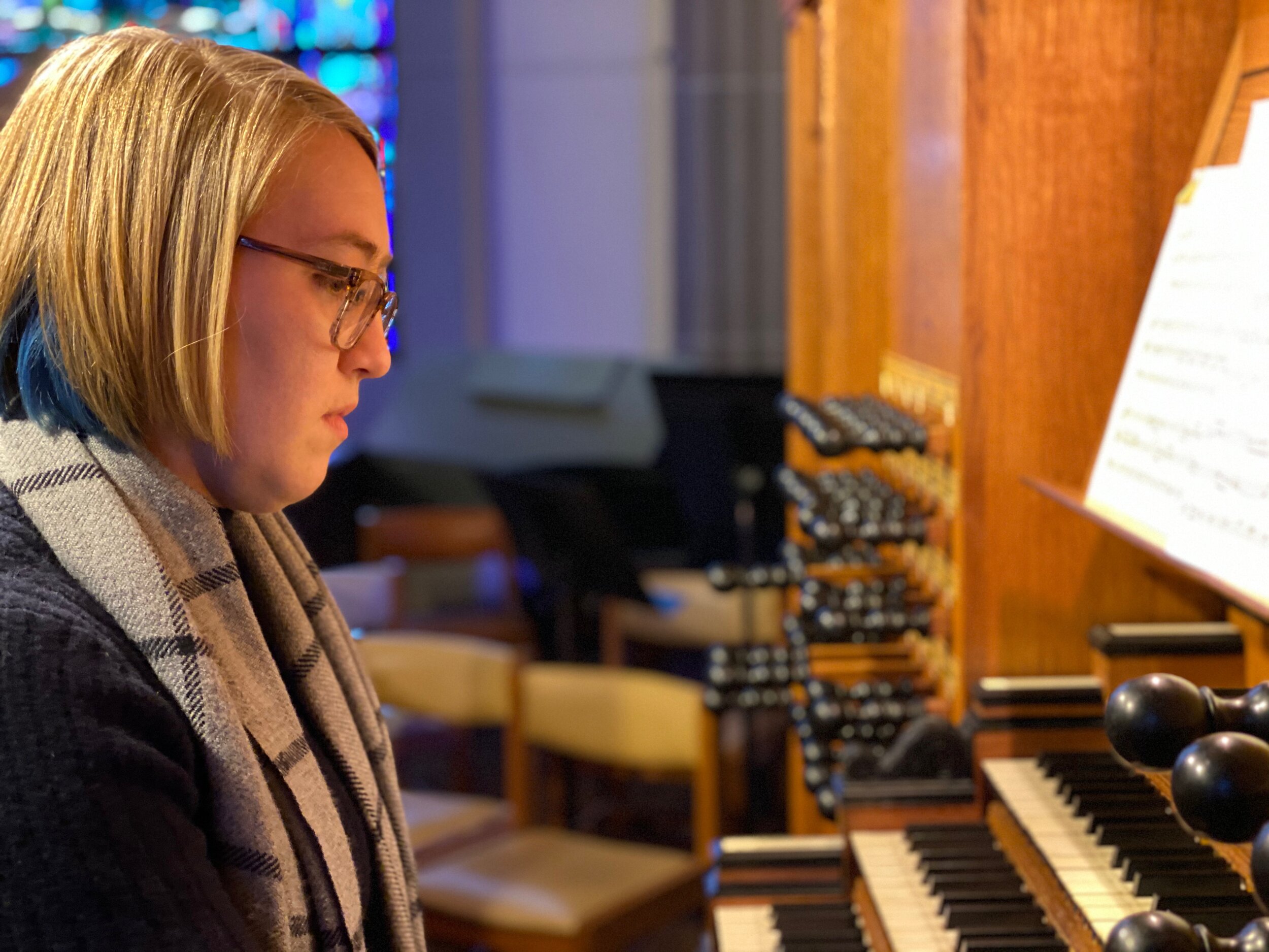 Sarah Hager plays the 1985 Taylor &amp; Boody Organ, St Joseph Chapel, College of the Holy Cross, Worcester, Mass. 
