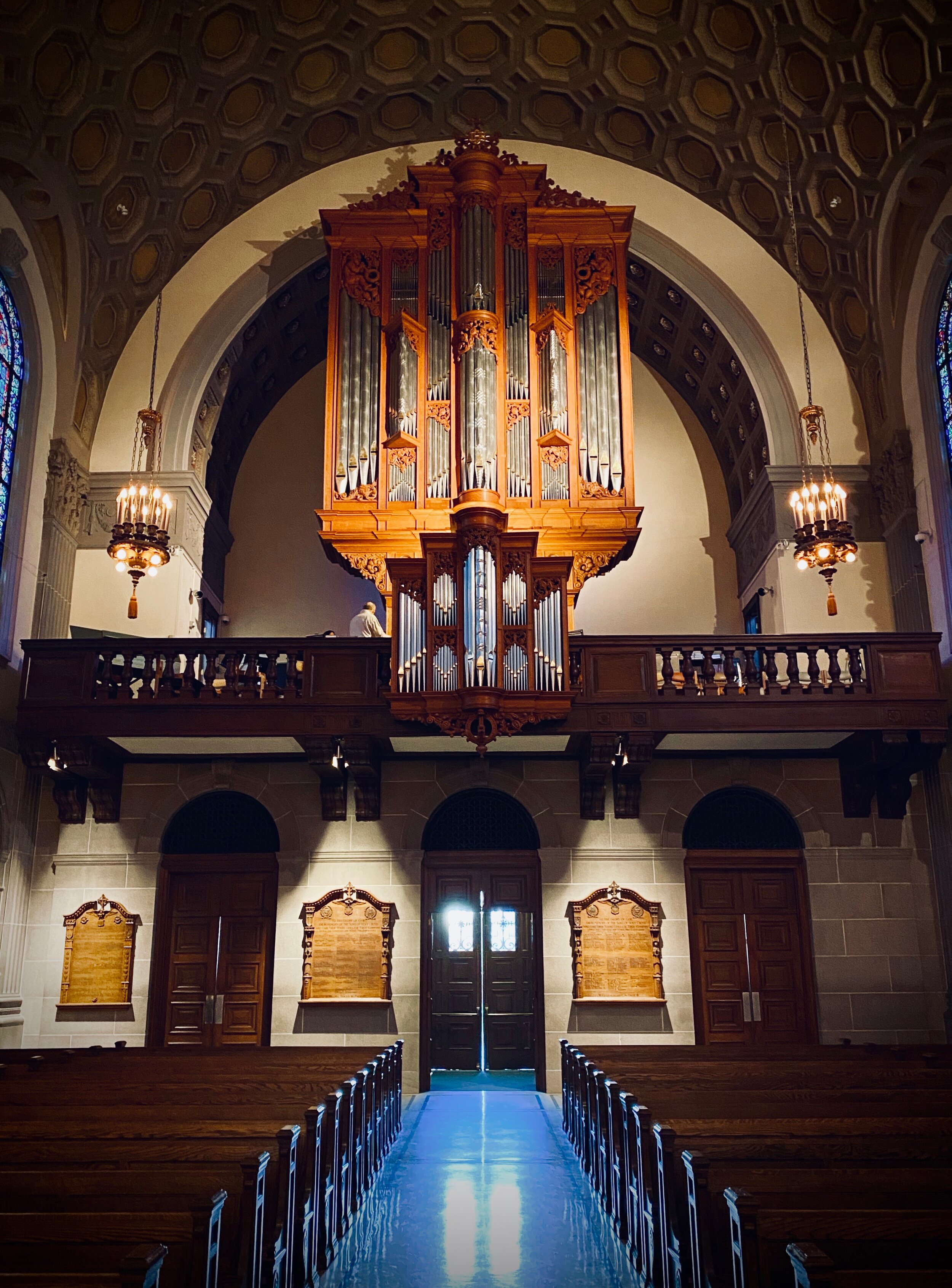 1985 Taylor &amp; Boody Organ, St Joseph Chapel, College of the Holy Cross, Worcester, Mass. 