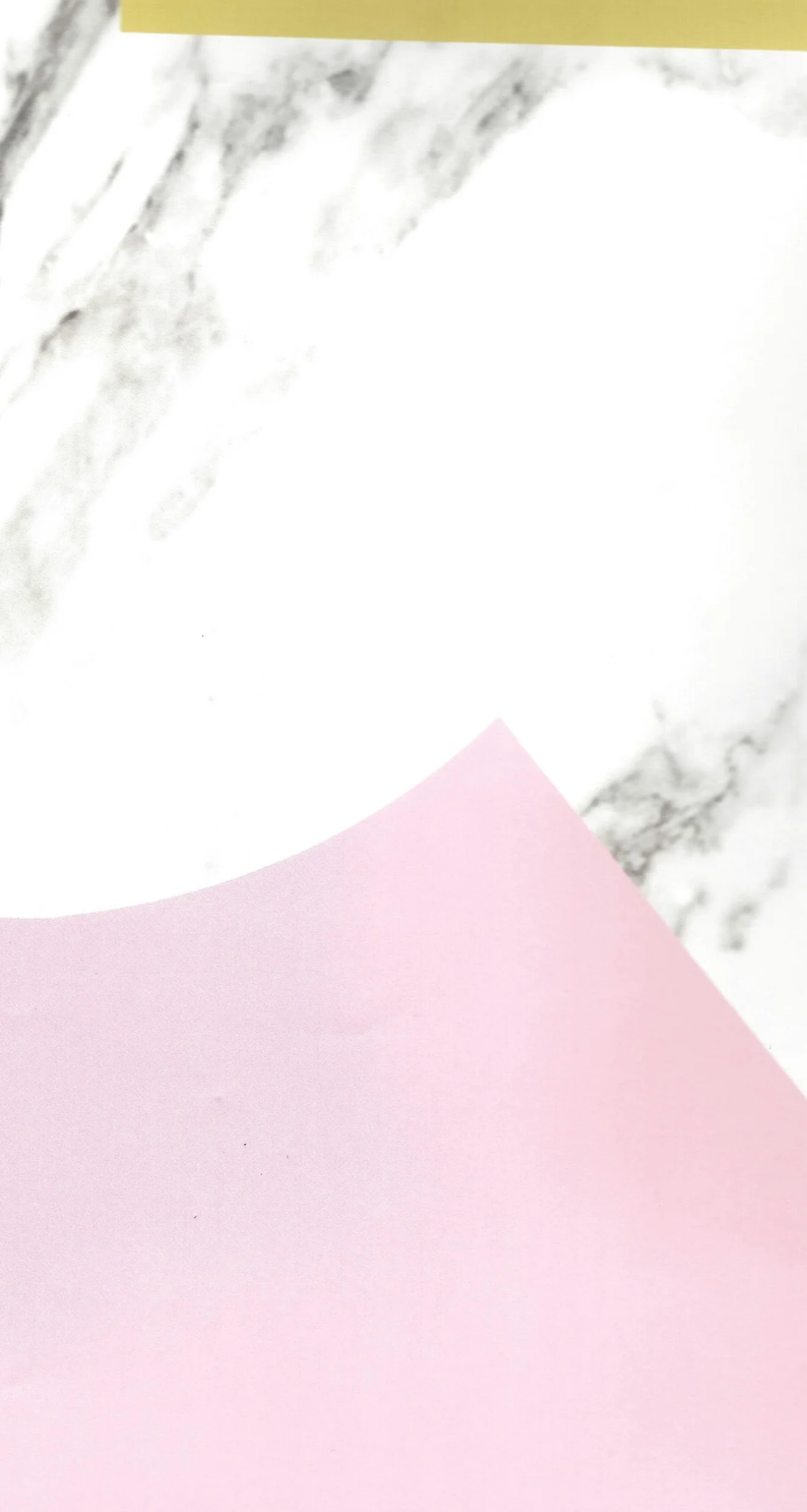 Pink, Mustard and marble paper background