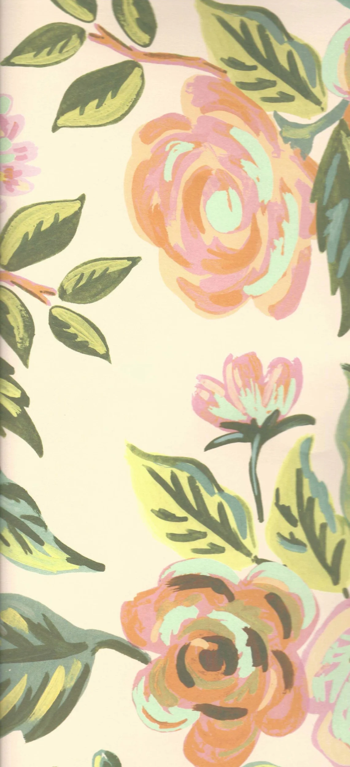 floral pattern paper background