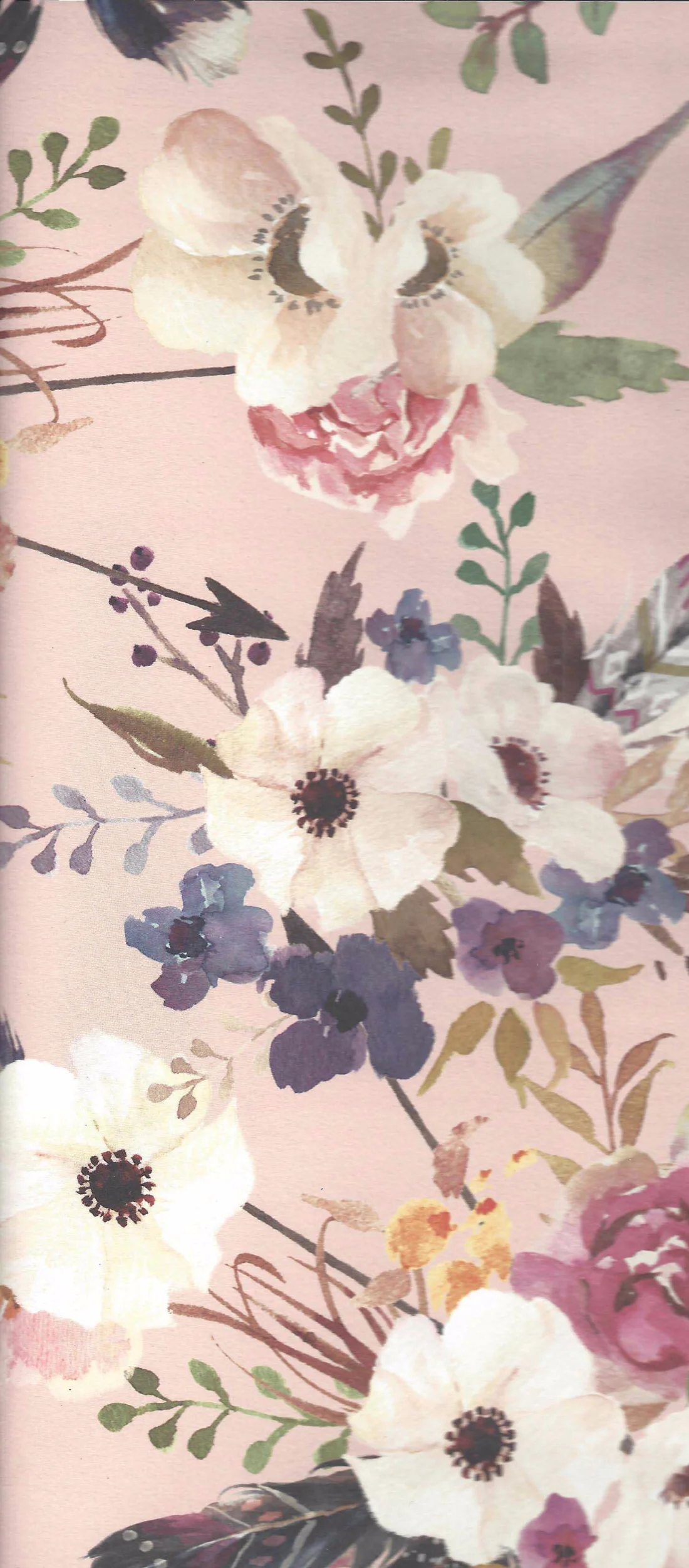 pink floral background