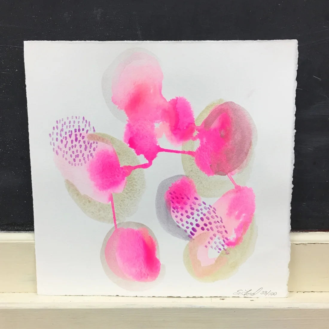 Day 33 Original Watercolor