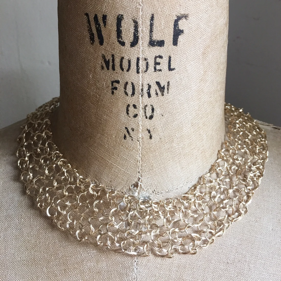 Spun Gold Collar
