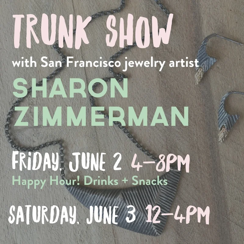 Trunk Show with Sharon Zimmerman