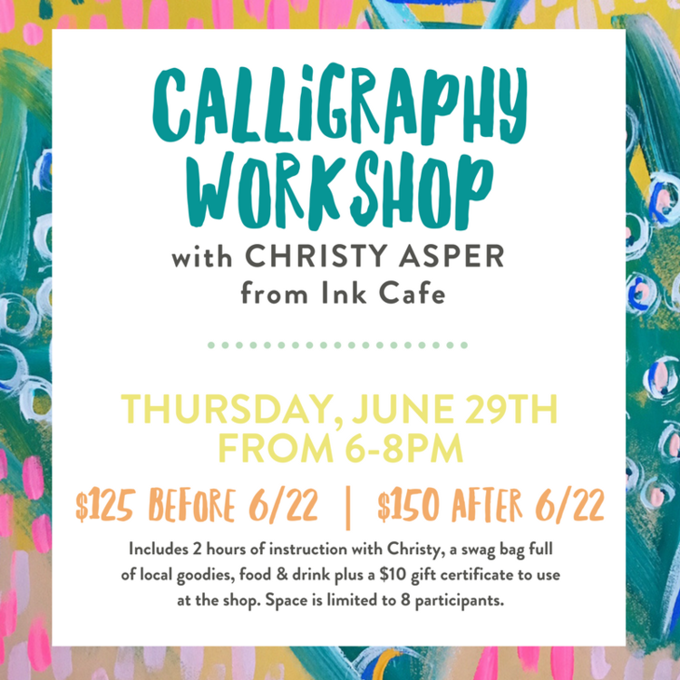Calligraphy Workshop