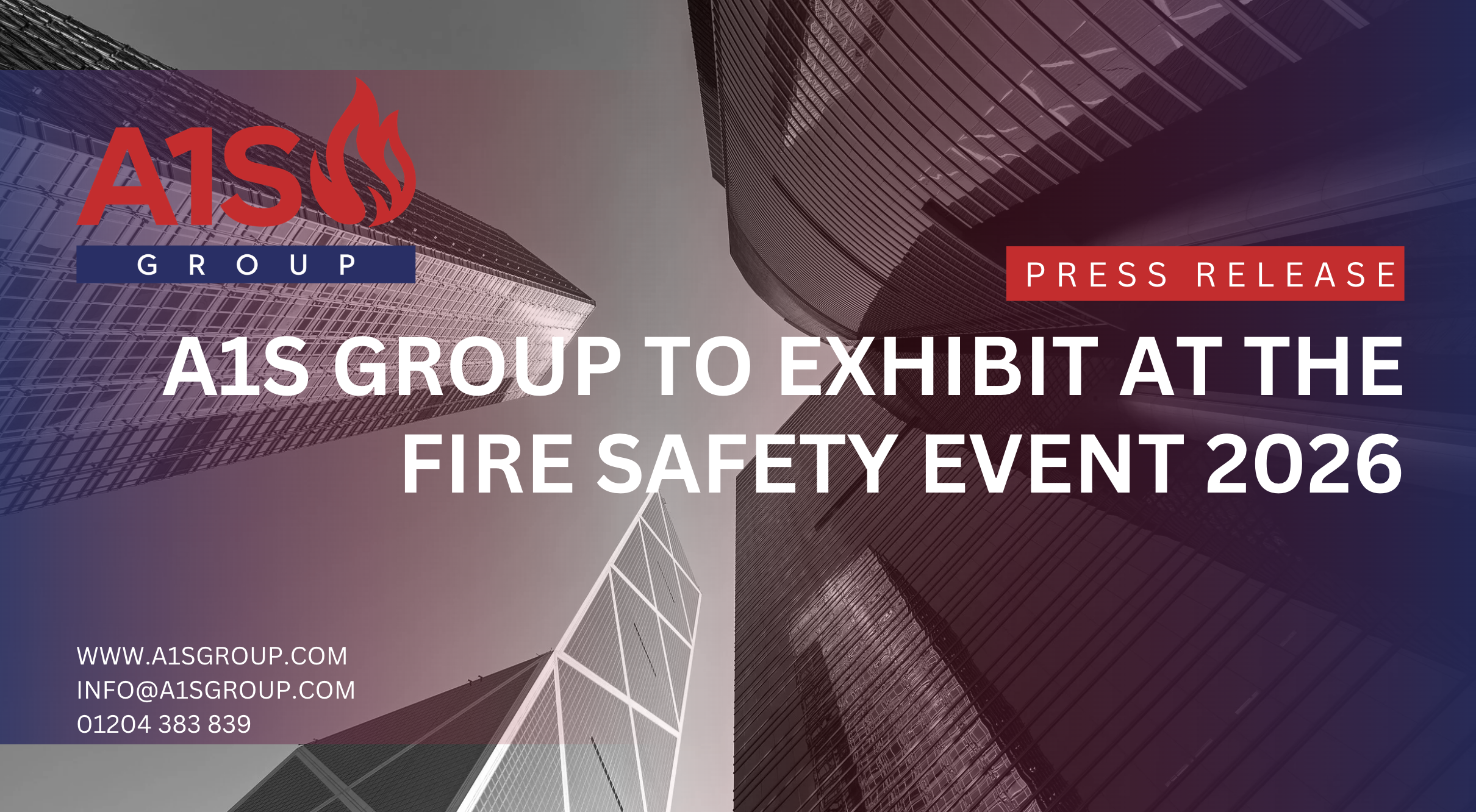 A1S Group to Exhibit at The Fire Safety Event 2026