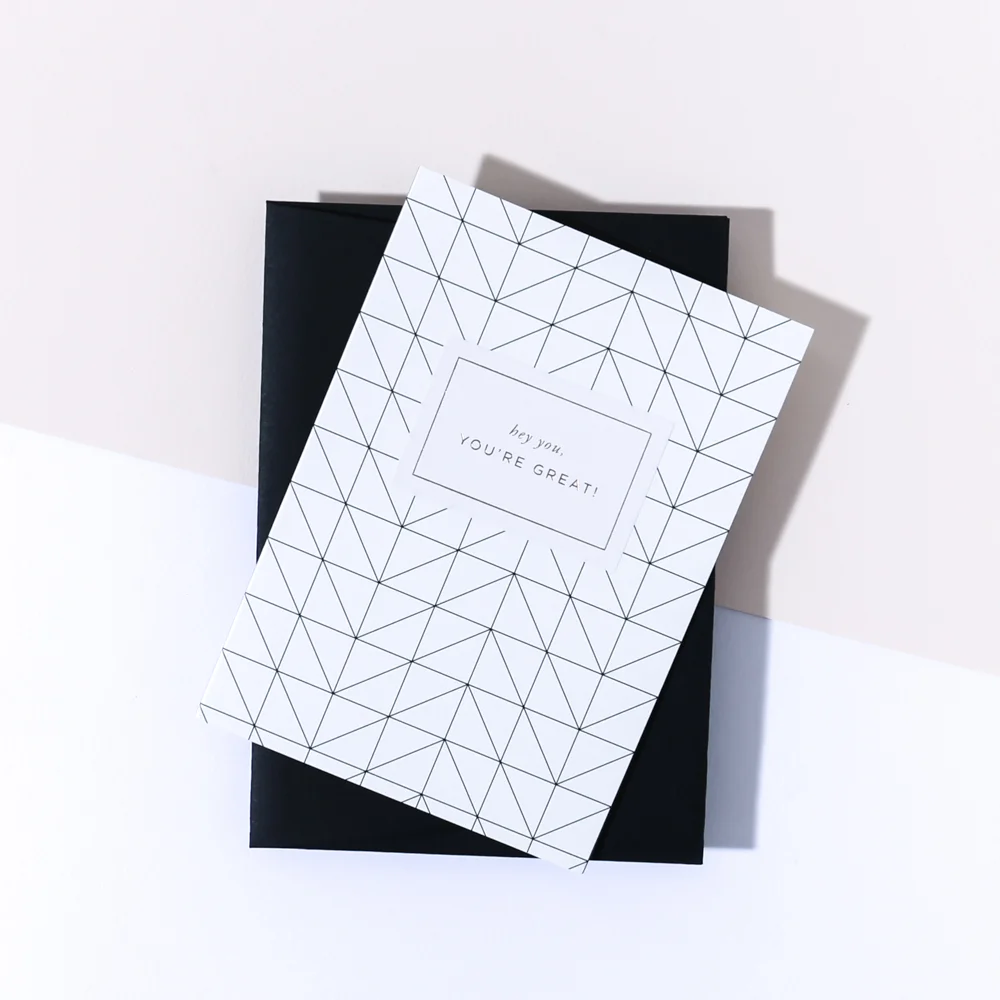 Hey You You're Great Card Thank You