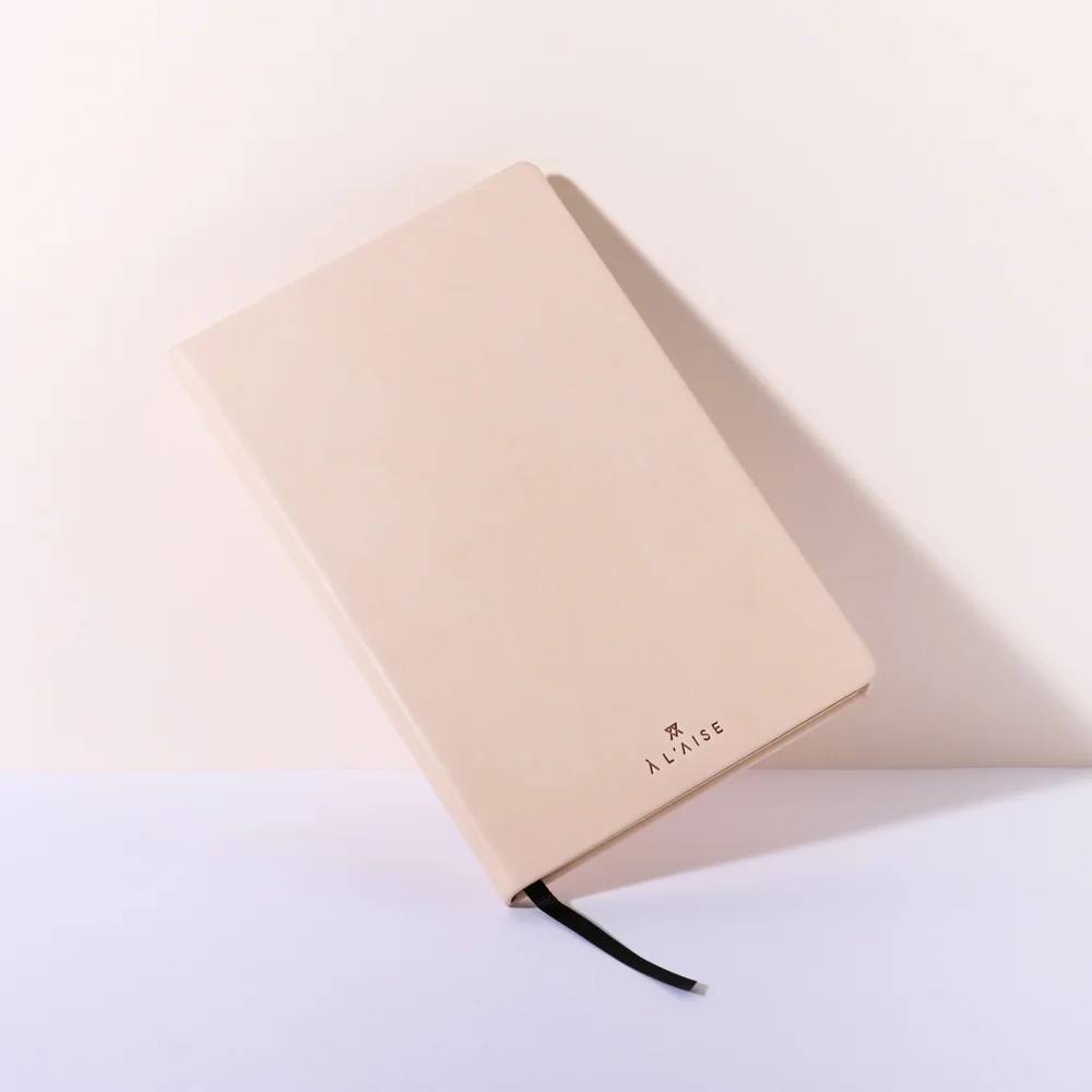 Nude Veg Tan Leather Bound Notebook