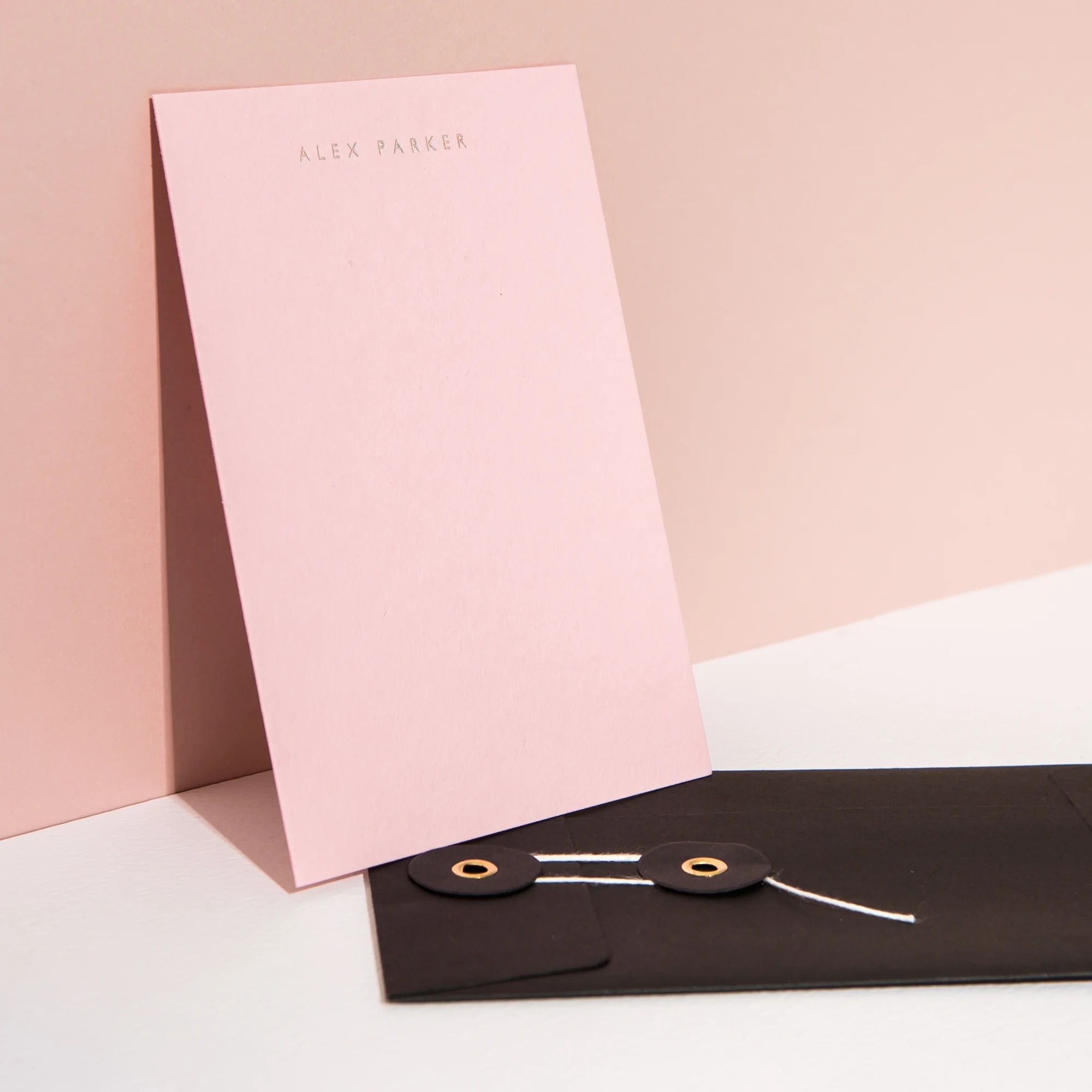 Candy Pink Personalised Stationery Holographic Foil