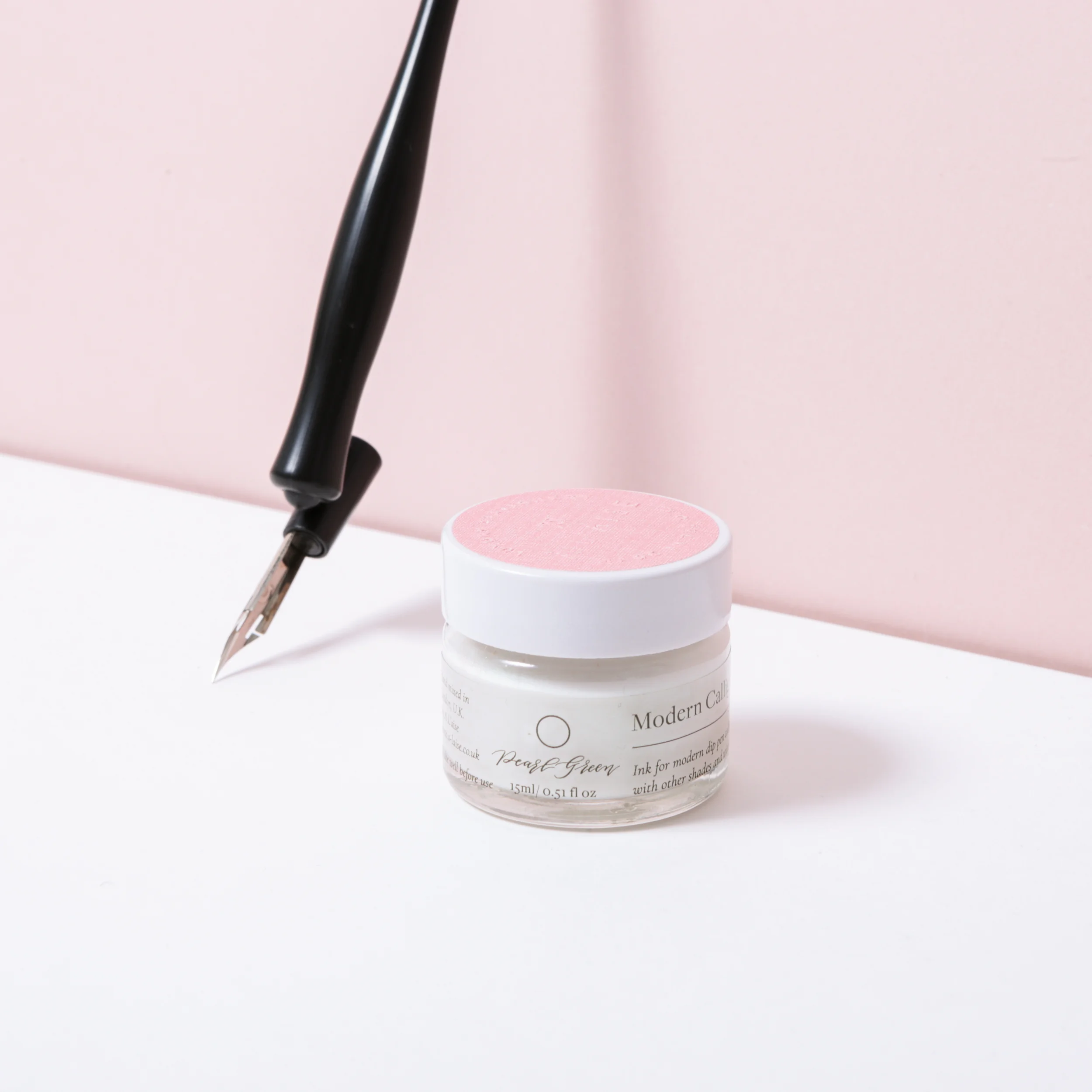 ALaise-Pearl-GreenCalligraphy-Ink