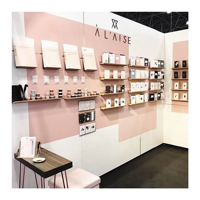 Here we go again! All set up @ny_now We have so many new launches... I&rsquo;ll show you in stories and on our grid over the next couple of days! #nynow #nynow2019 #nationalstationeryshow #nss