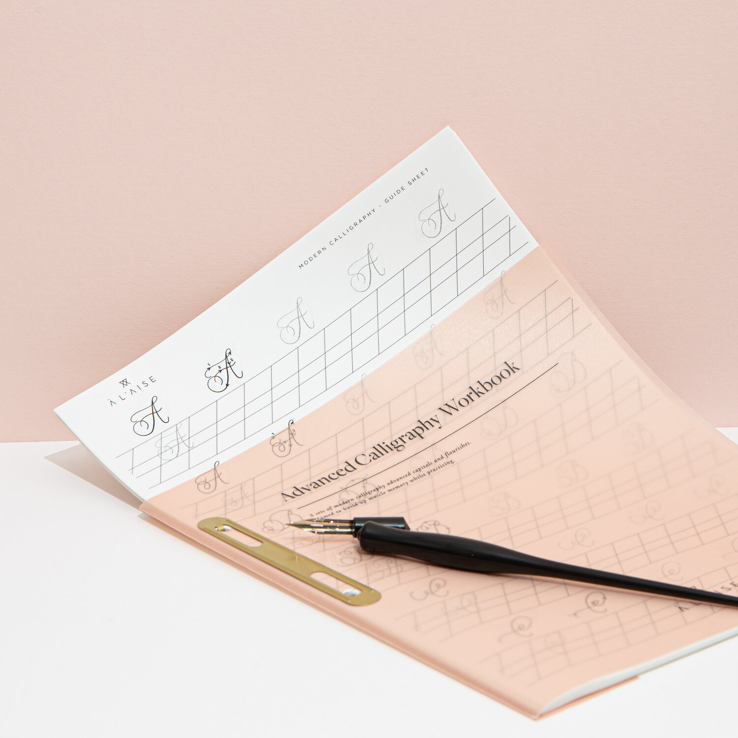 À L'aise Advanced Calligraphy Workbook – Bartrums & Co Ltd