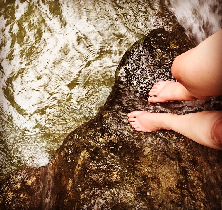 Cooling off in the jungle in Thailand!