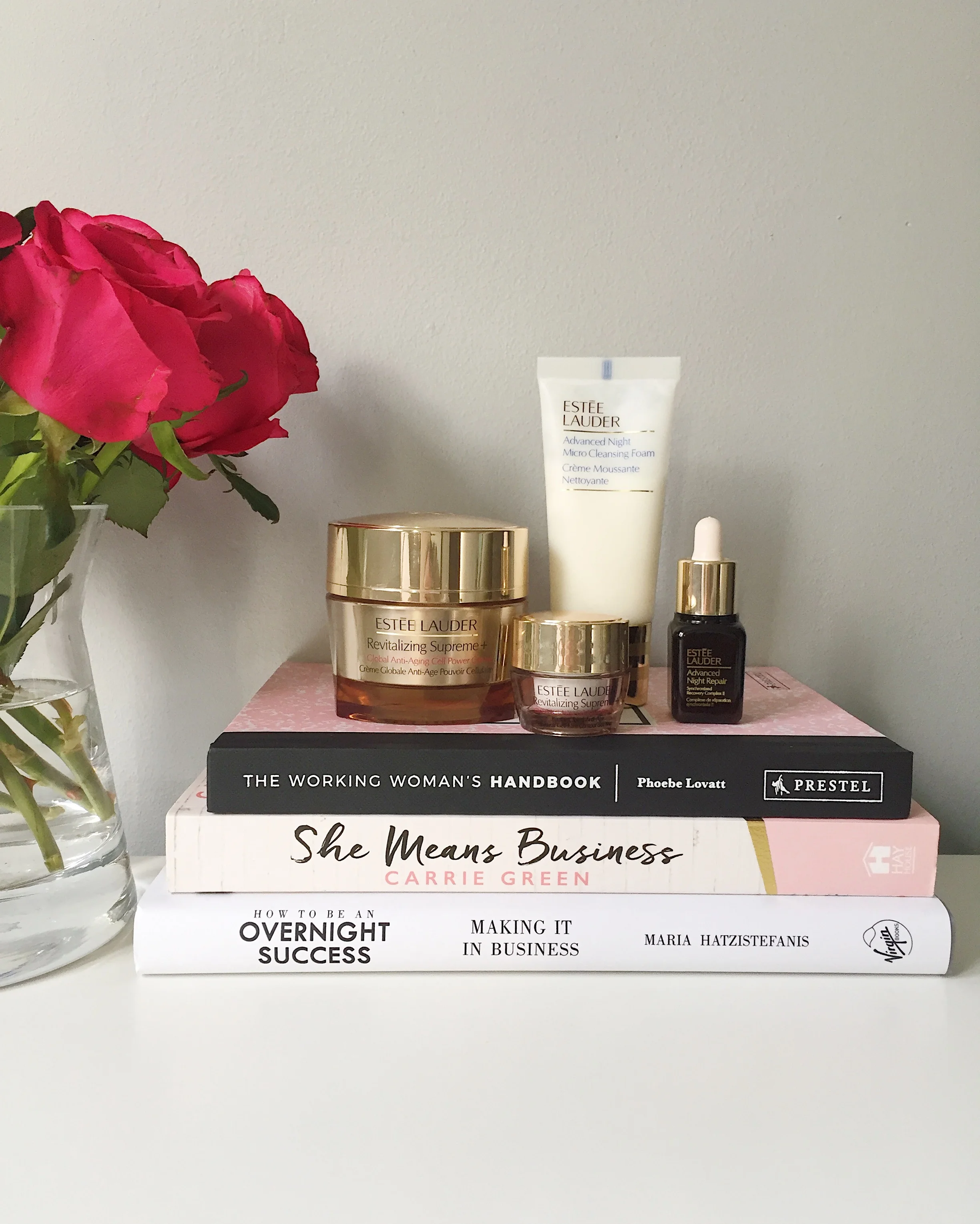 An Estée Lauder Evening Routine