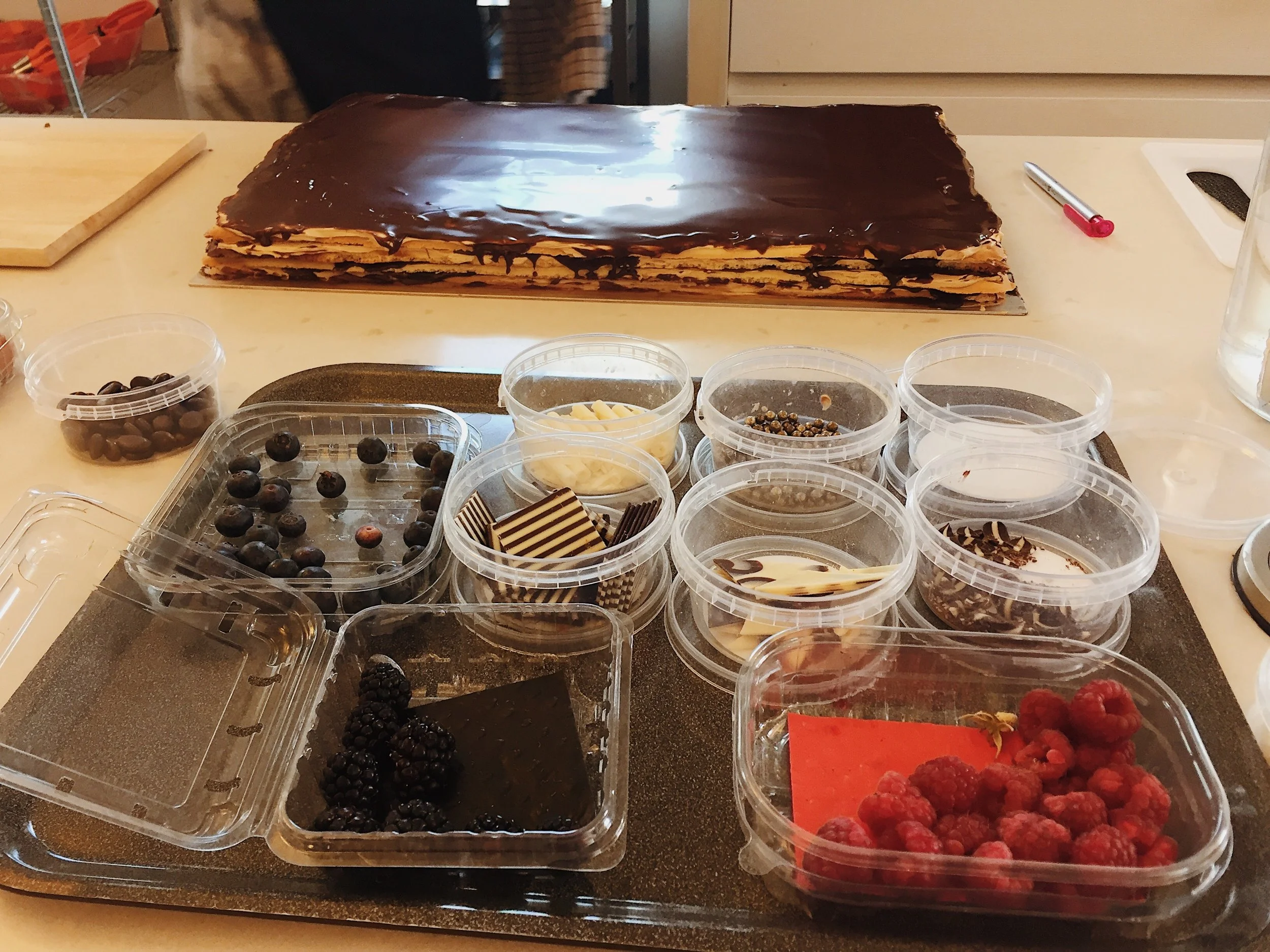 A Gateaux Opera in the making...finished products below!