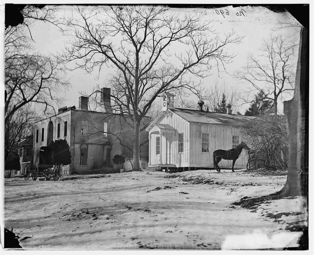 Chapel at Kalorama Hospital, 1865 (Prints and Photographs Division, Library of Congress)