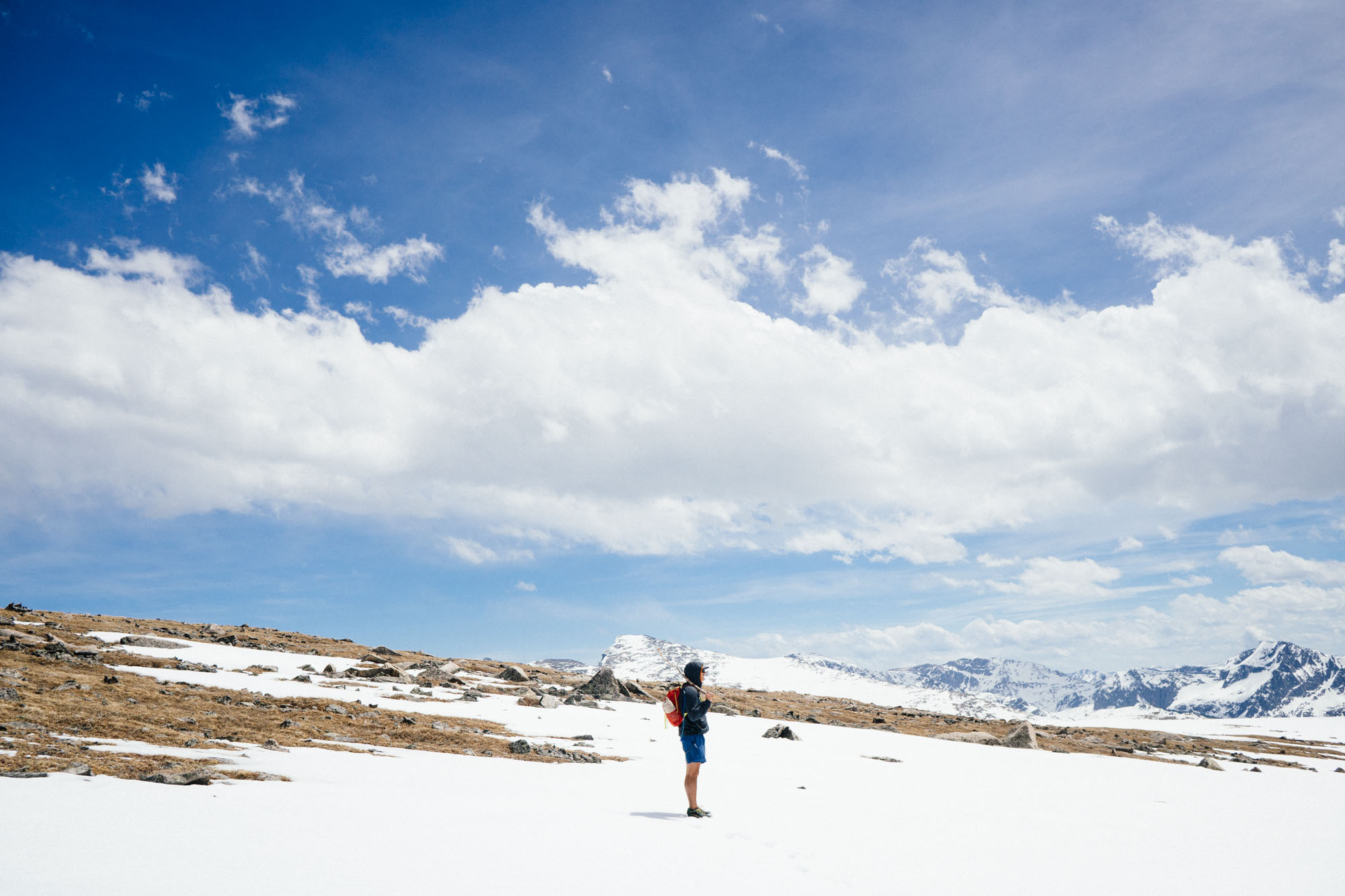 Hiking to Flat Top Mountain, RMNP, CO