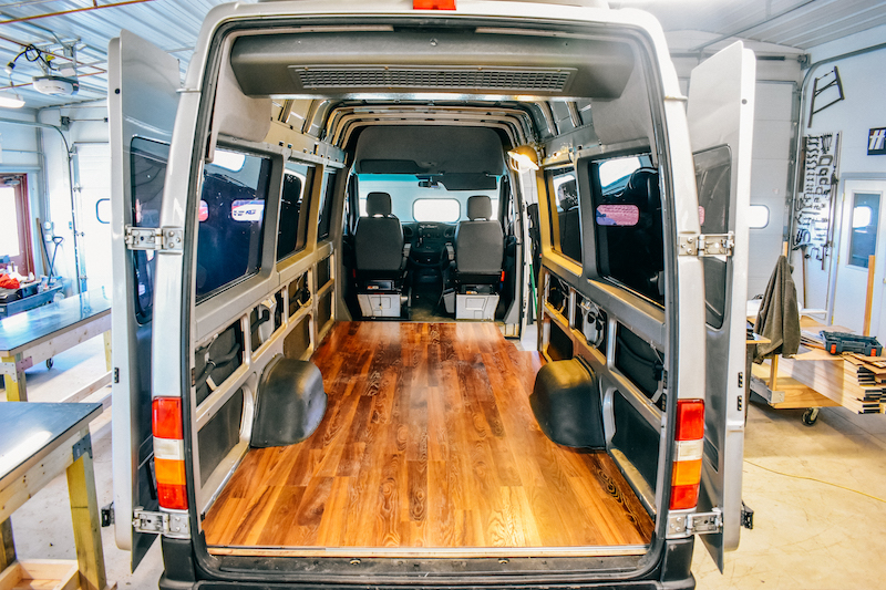 Completed floors