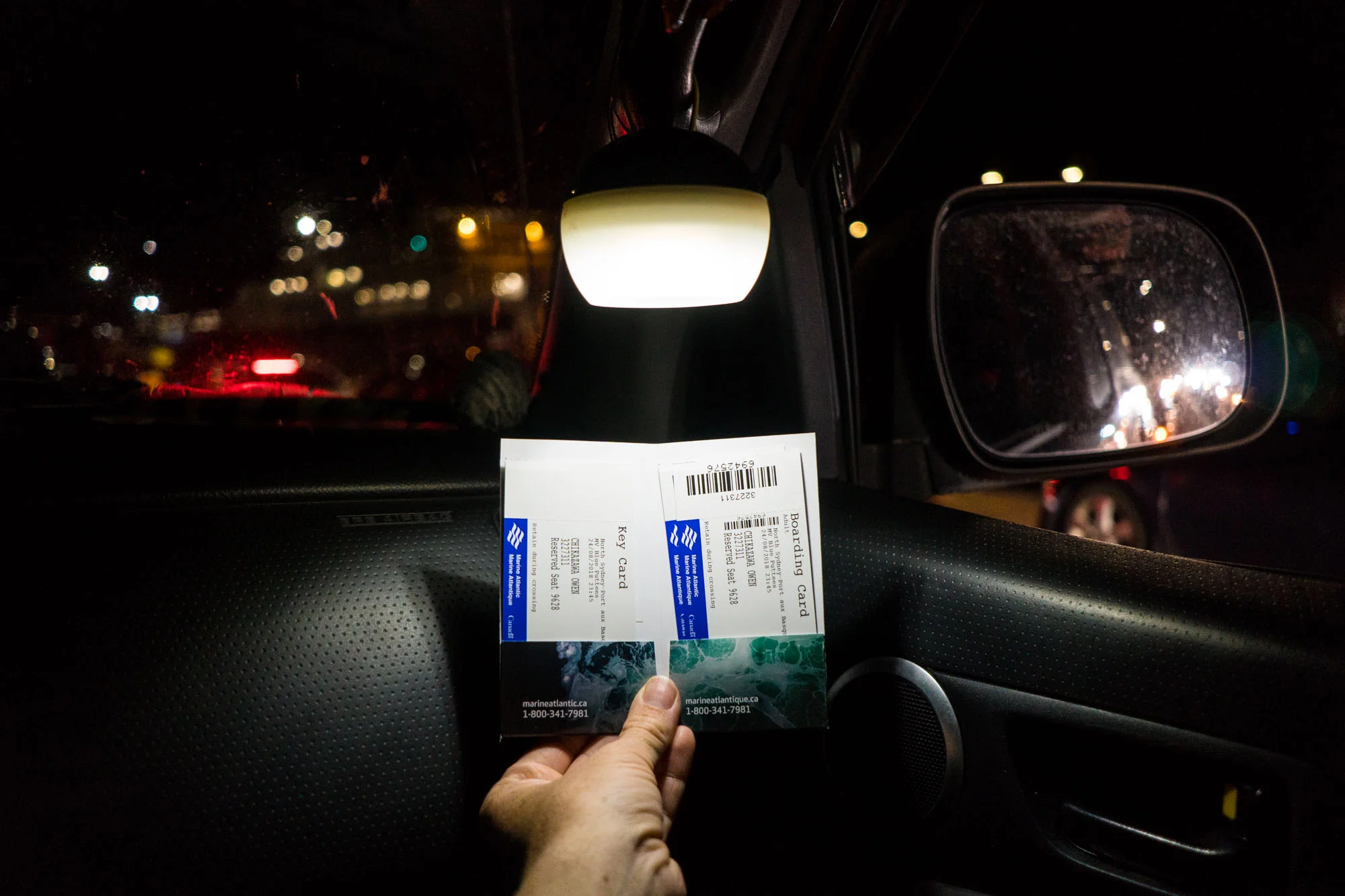 Two tickets to paradise (paradise = Newfoundland)
