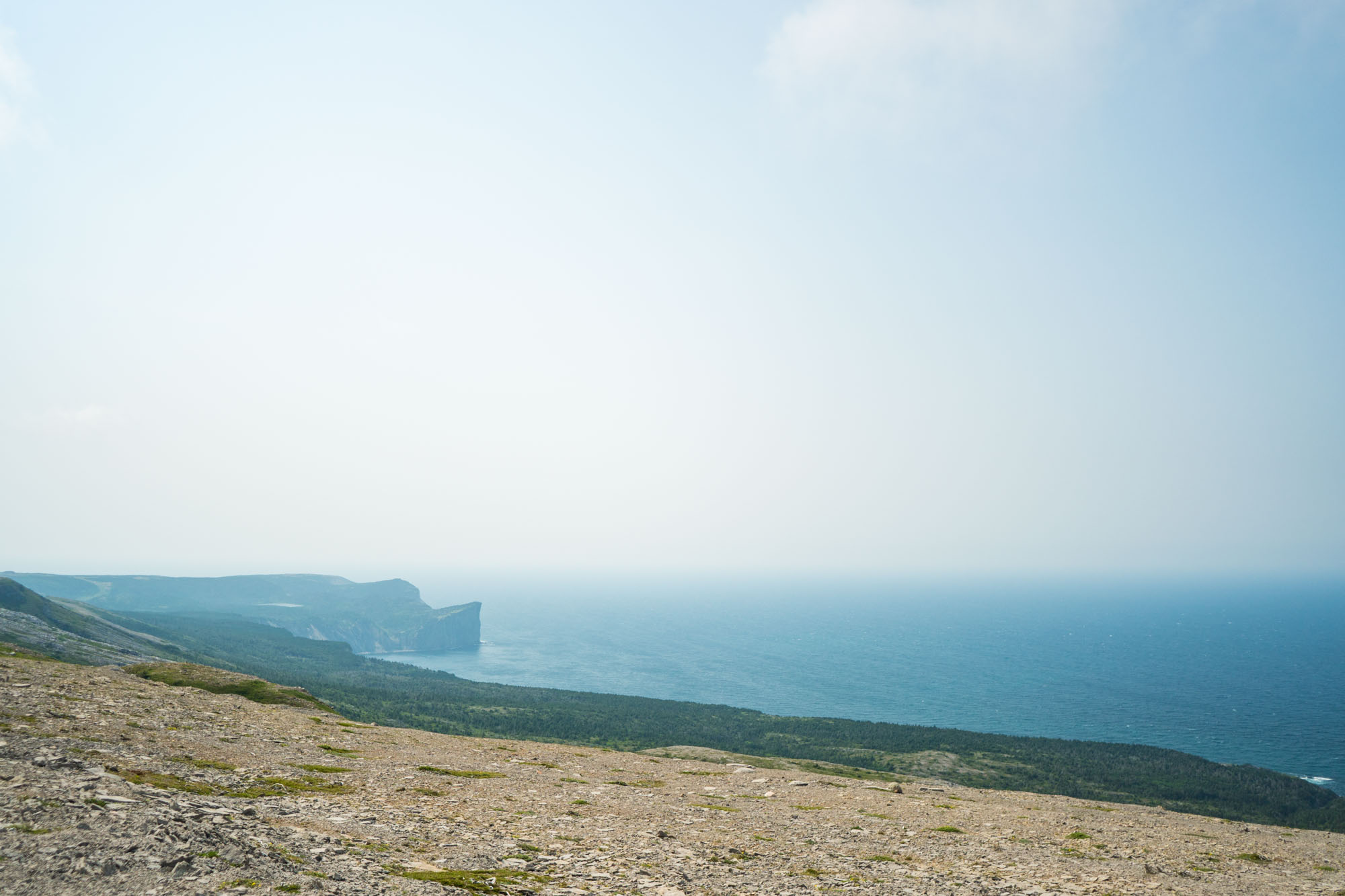 View from the top of the hill