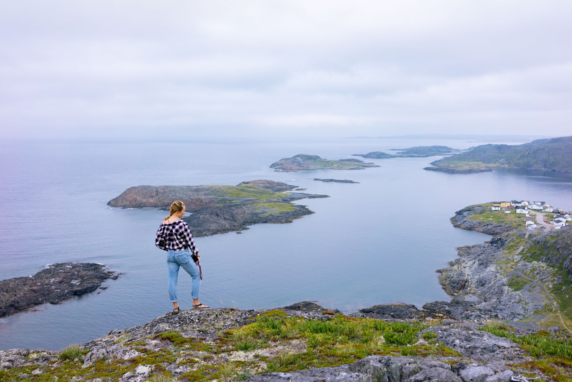 MAK on the Fogo Head trail