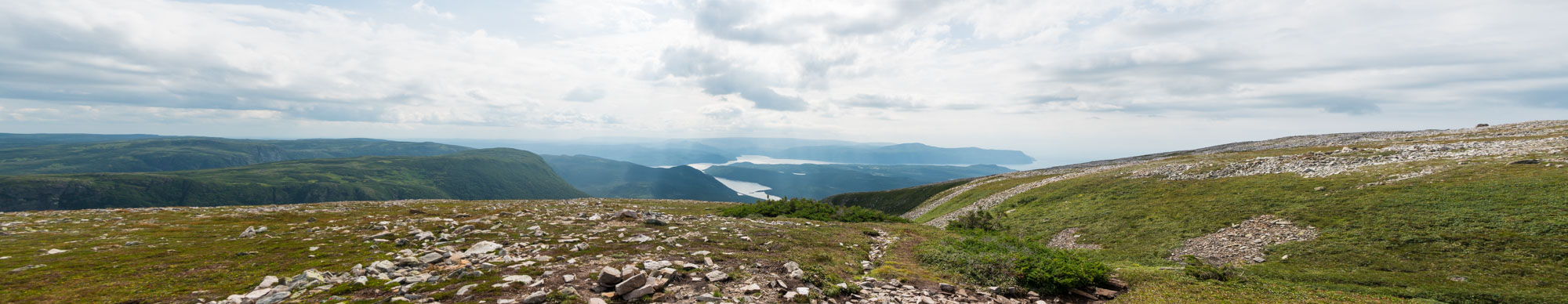 View from the summit of Gros Morne