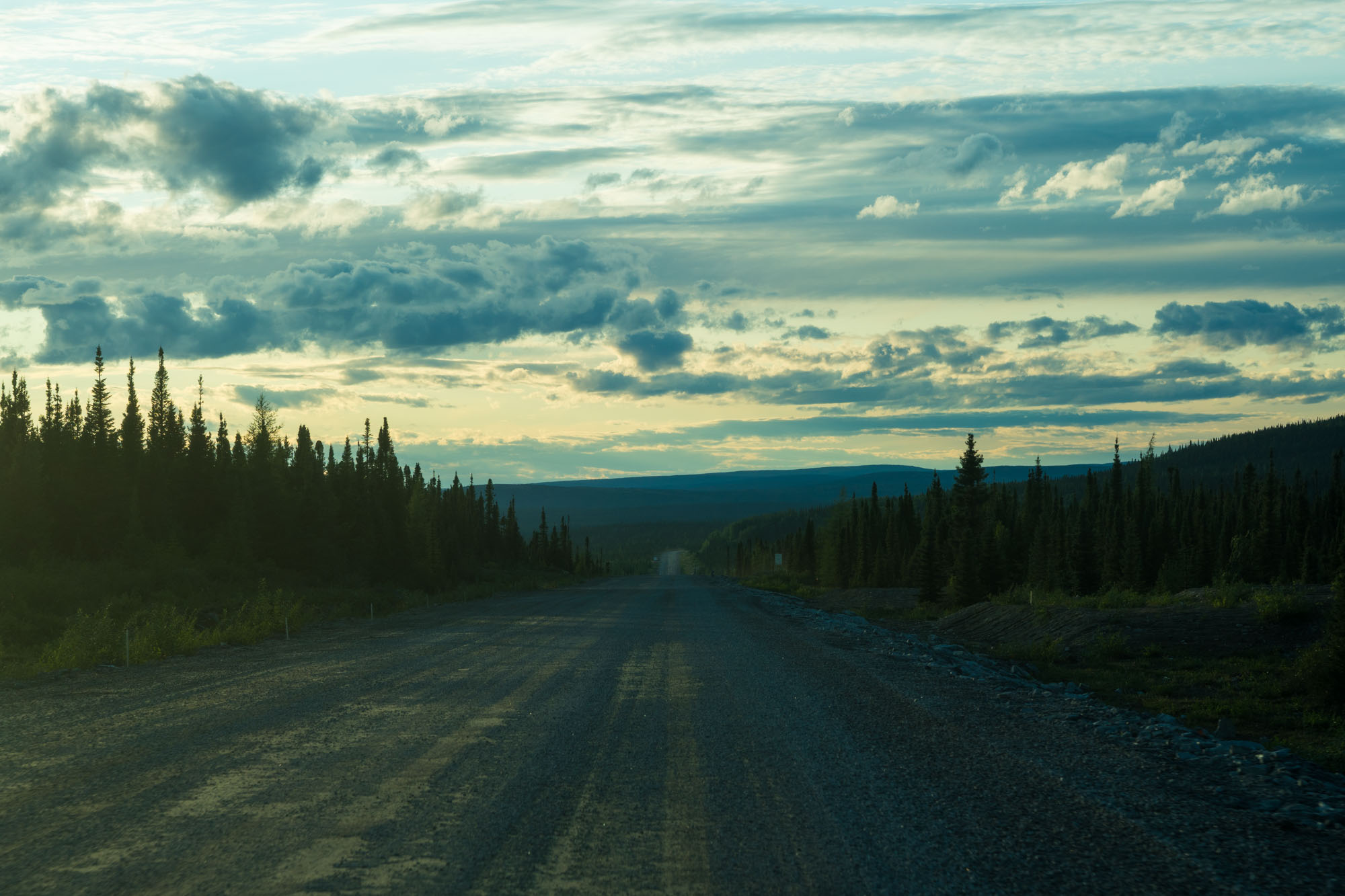The many, many unpaved km of Trans Labrador HWY