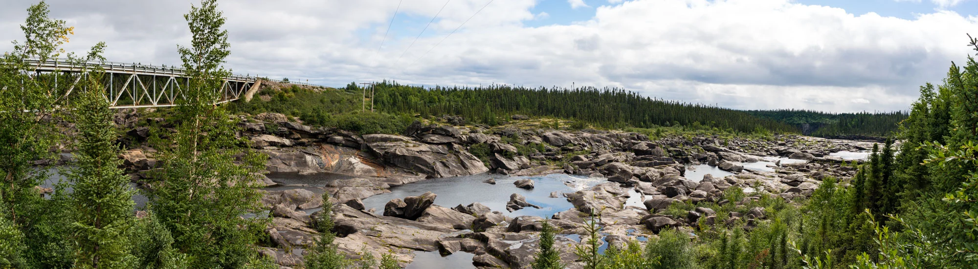 HWY pitstop on the Trans Labrador HWY