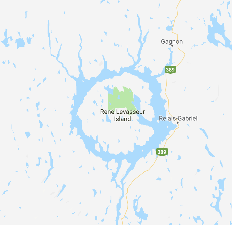 Lac Manicouagan, Quebec