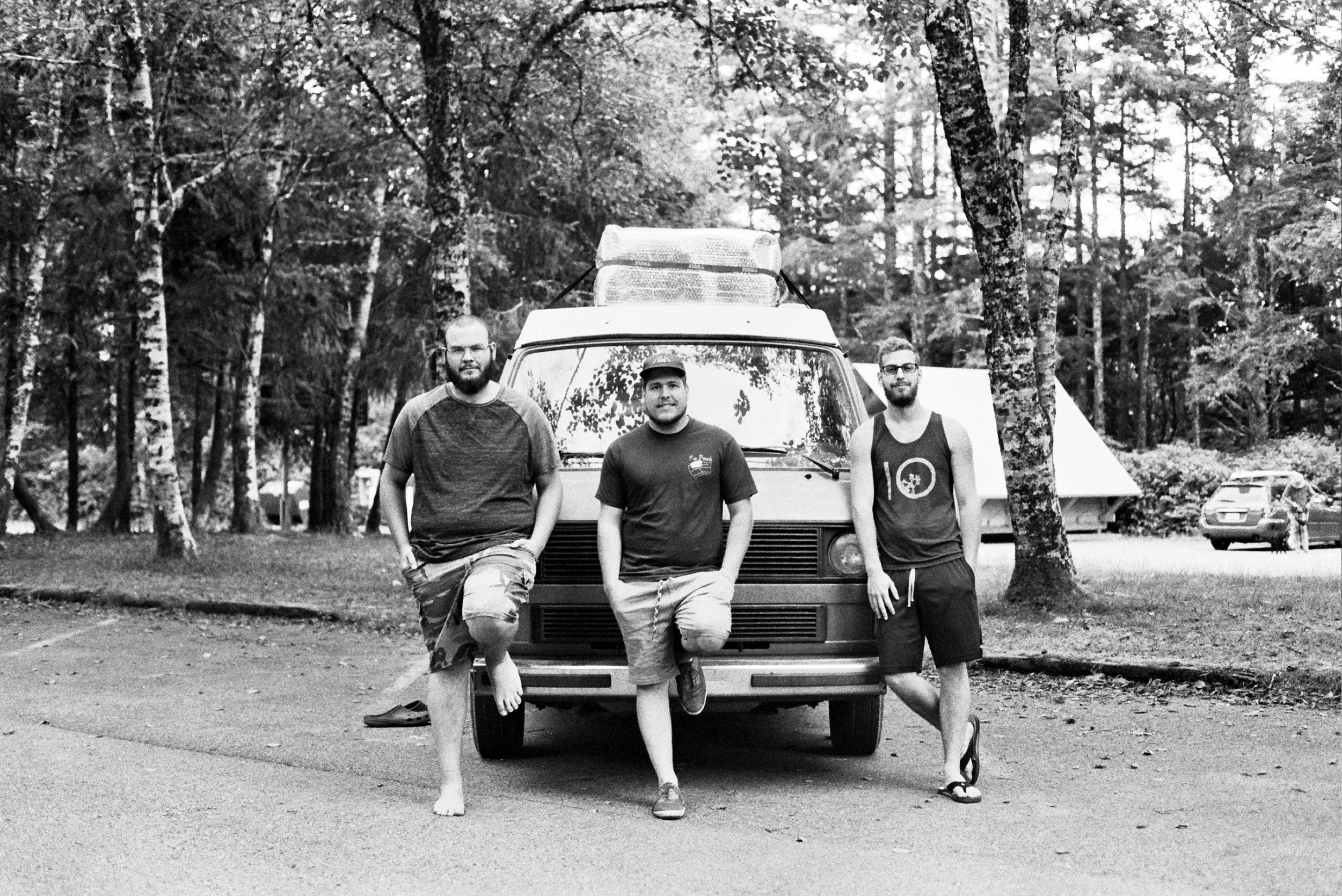 Oliver, Phillip, & Sean on Vancouver Island where we met them last year