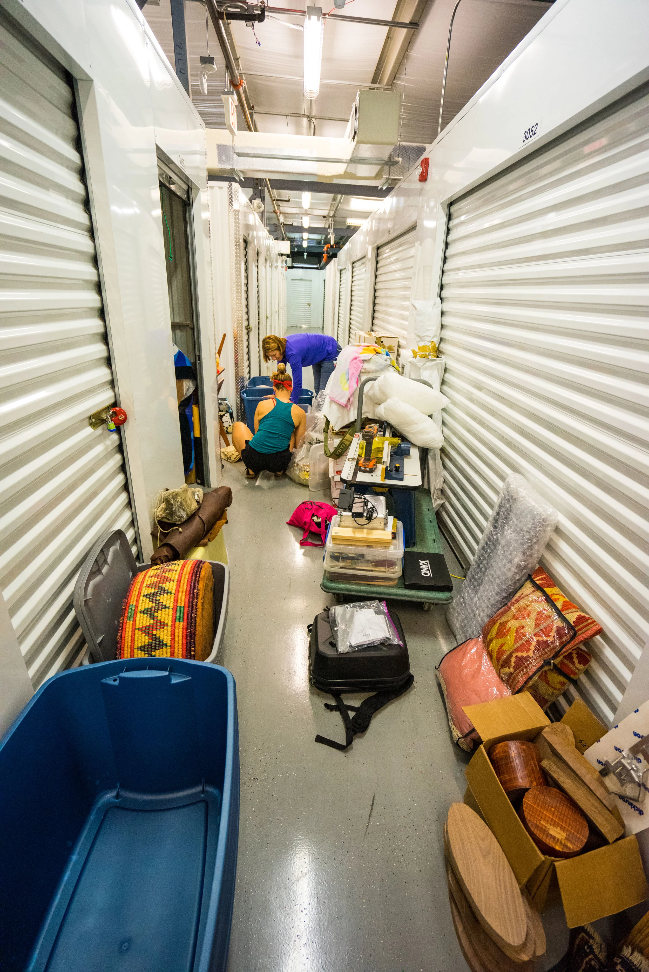 Downsizing our storage unit