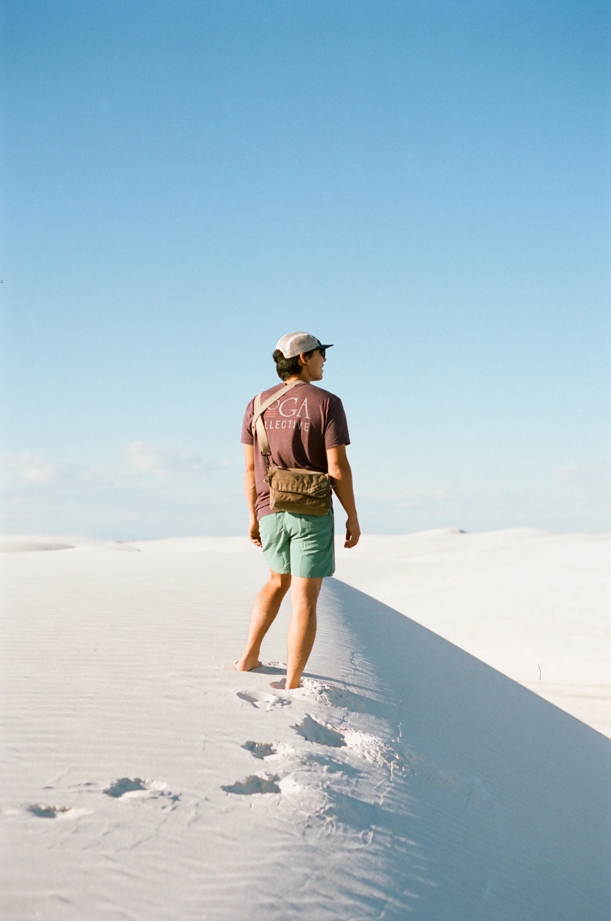 Owen at White Sands, 35mm film