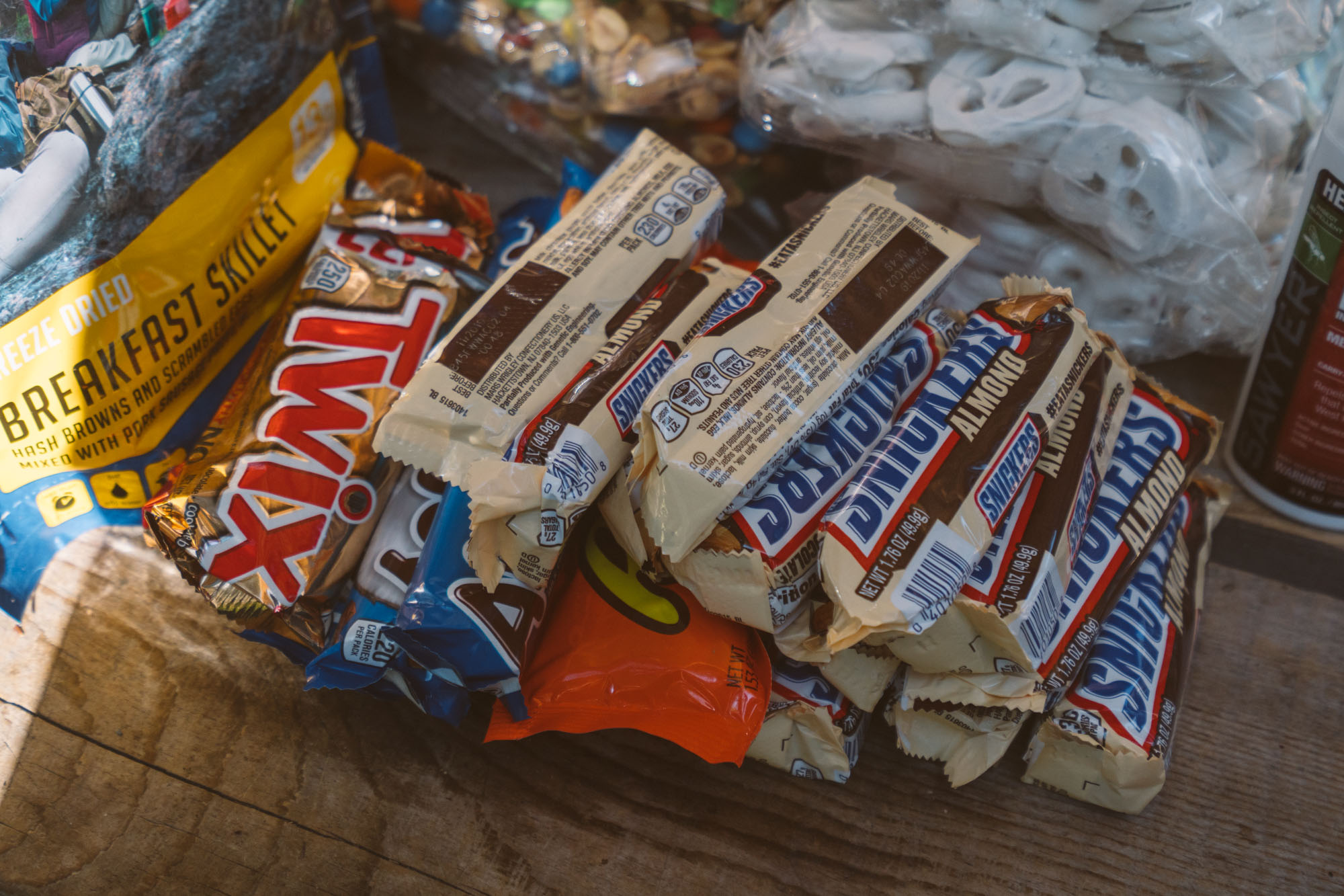 Desserts from our MTR resupply