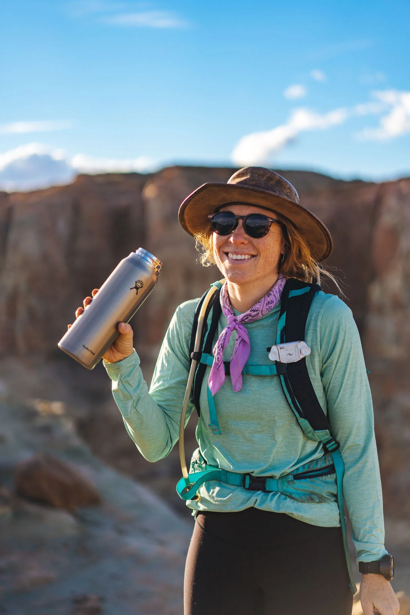 hydro flask hiking